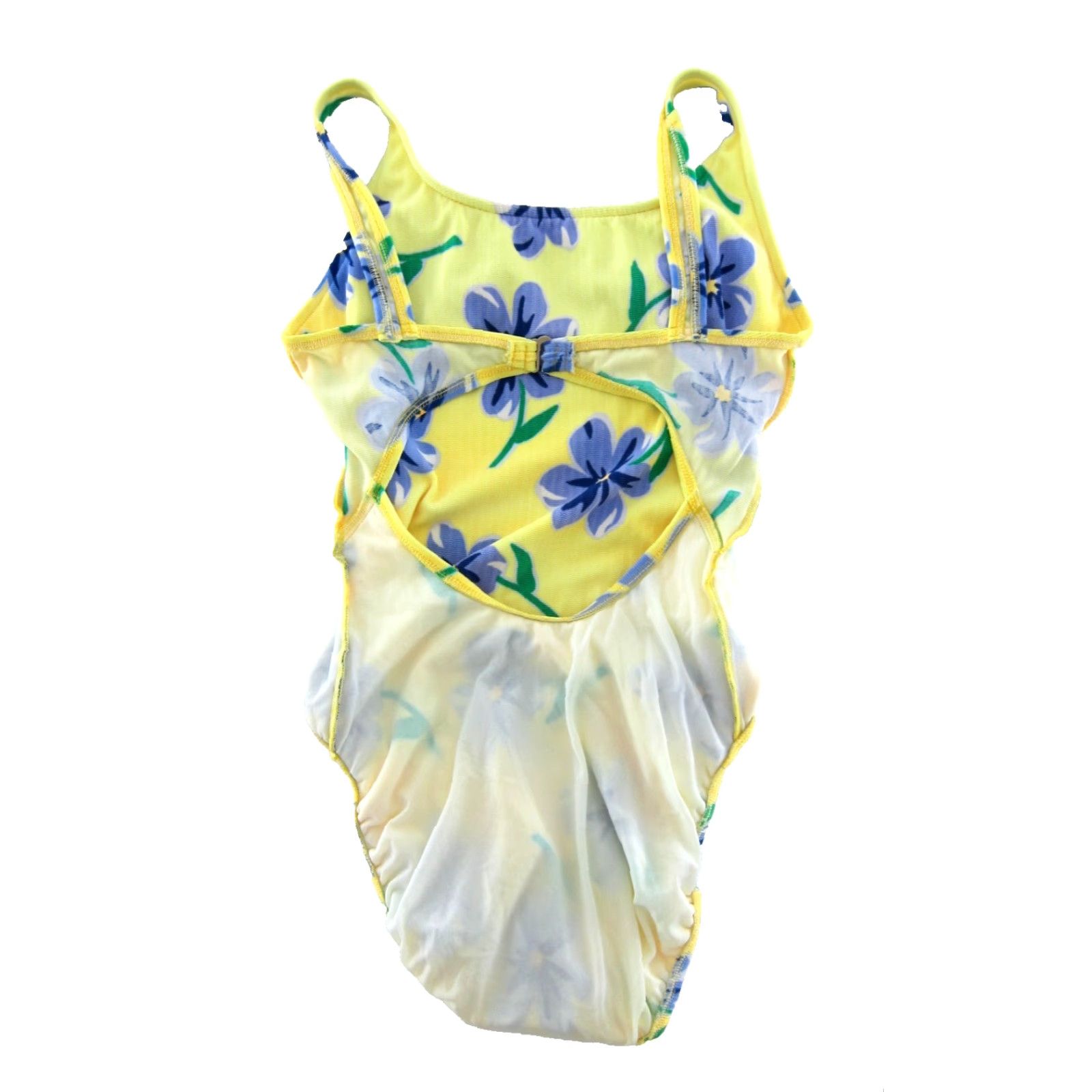 Jantzen VINTAGE South Point Jantzen One Piece Swimsuit 10 Floral Yellow Blue Green Womens Size ONE SIZE - 6 Thumbnail