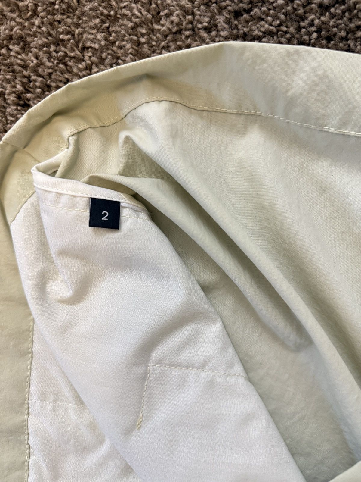 John Elliott John Elliott Nylon Coach Jacket Sail Medium Size 2 Size US M / EU 48-50 / 2 - 4 Thumbnail