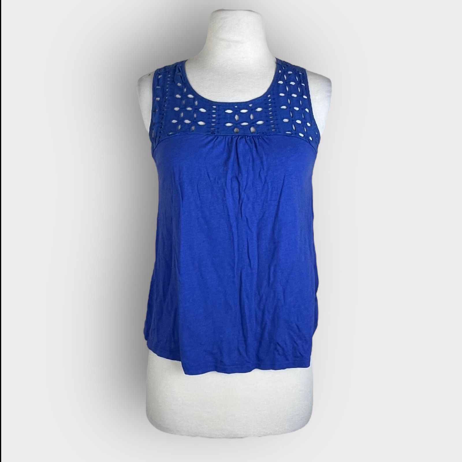 Fossil Fossil | Vintage Y2K Eyelet Accent Tank | Small Size S / US 4 / IT 40 - 4 Thumbnail