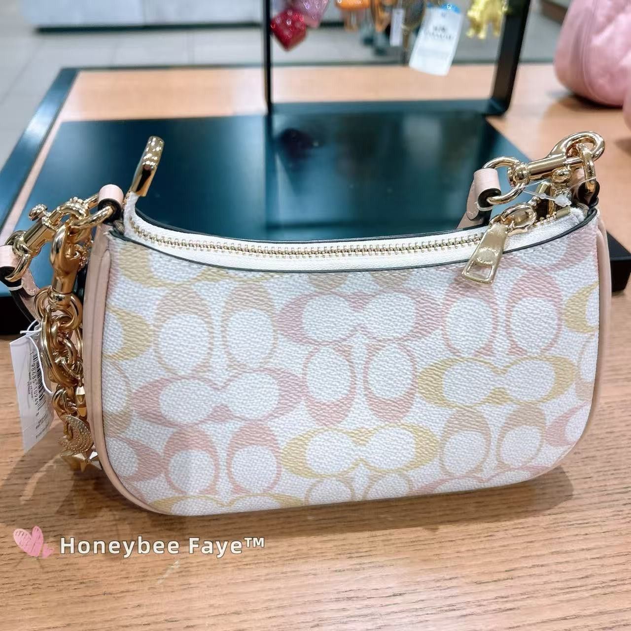 Coach Teri Mini Crossbody Bag In Pretty Signature Canvas CDW52 Size ONE SIZE - 5 Thumbnail