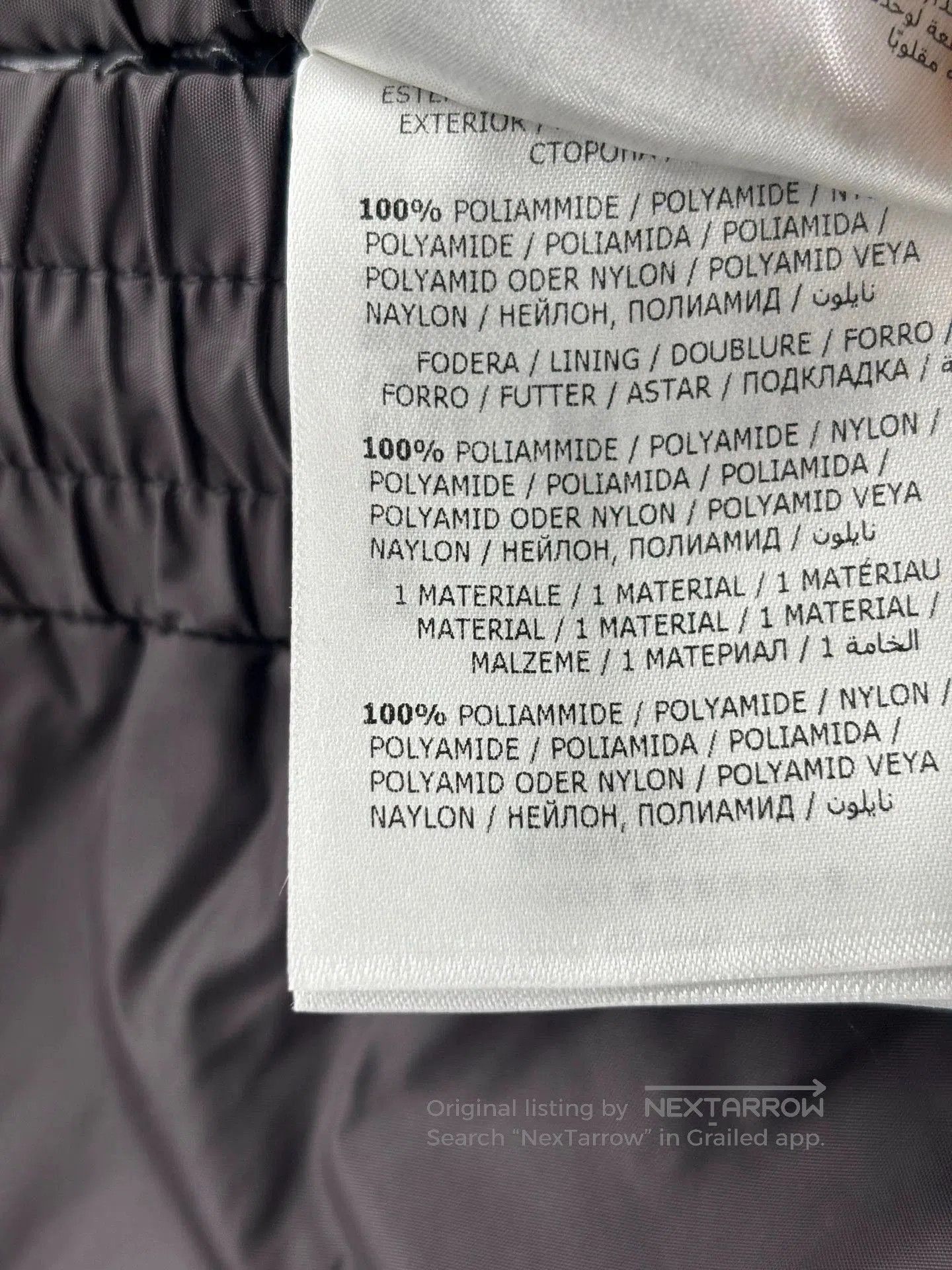 Moncler lightweight nylon sports pants for men. Size US 32 / EU 48 - 6 Thumbnail