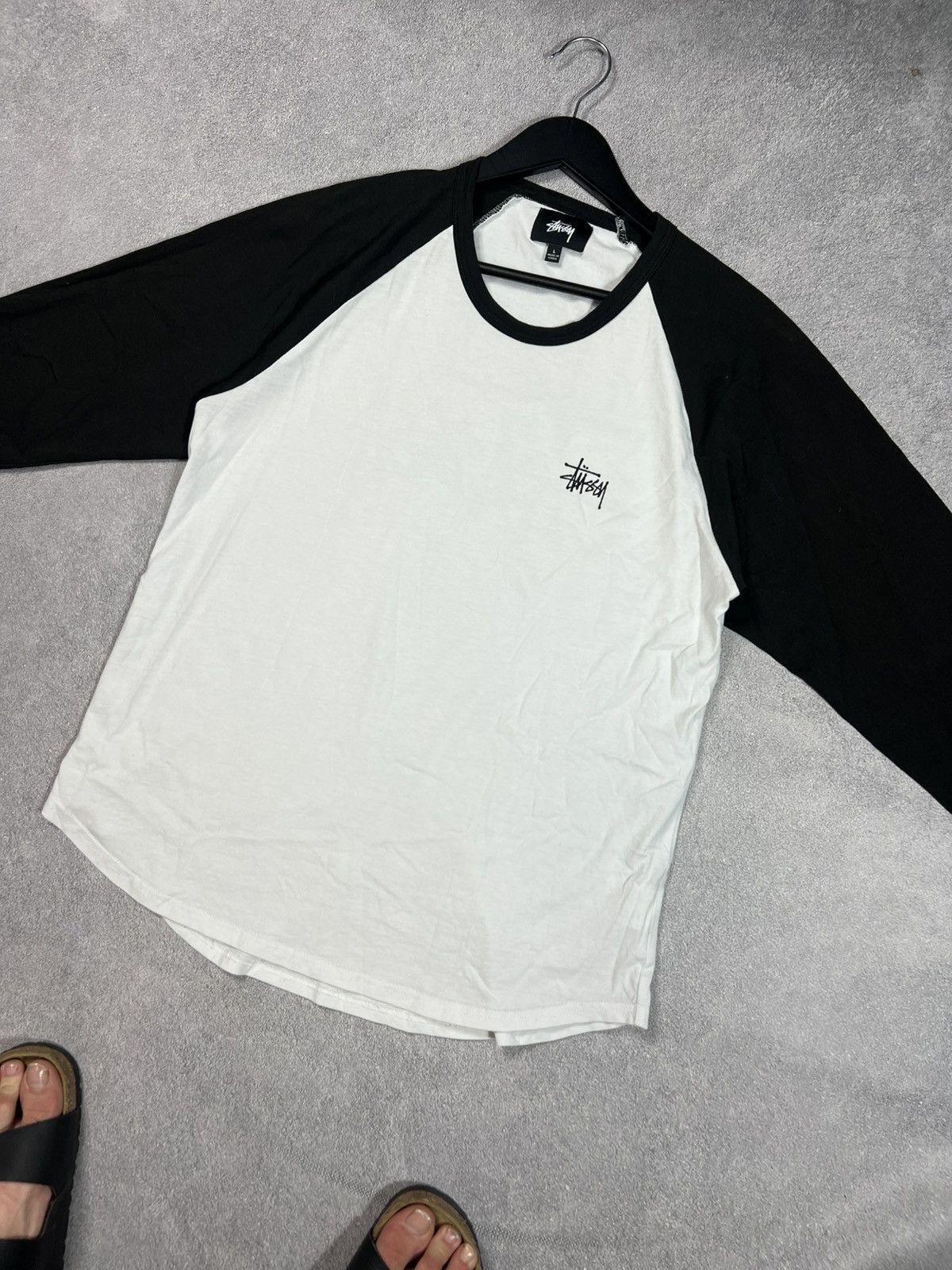 Stussy 🖤VINTAGE CRAZY STUSSY CHIEF KIEF STYLE Y2K LONGSLEEVE JACKET Size US L / EU 52-54 / 3 - 3 Thumbnail
