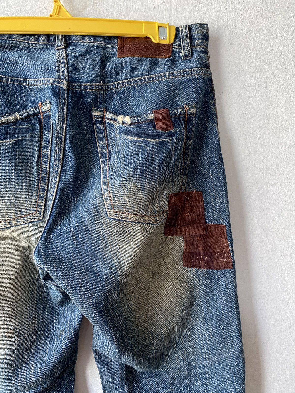Japanese Brand Japanese Brand Global Work Distressed Denim Size US 32 / EU 48 - 16 Thumbnail