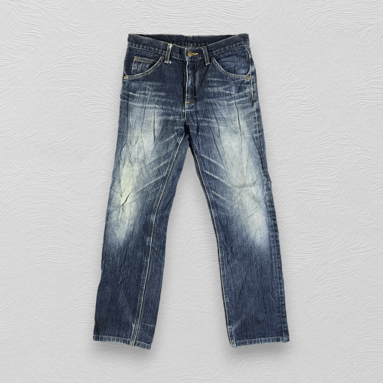 Lee Vintage Lee Riders Jeans Faded Blue Denim KJ3061 Size US 29 - 1 Thumbnail