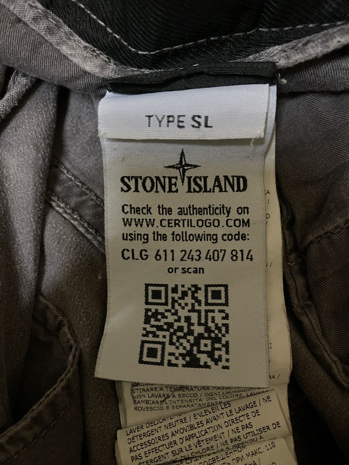 Stone Island Stone Island Type SL Reconstructed Multi Pocket Cargo Pants Size US 32 / EU 48 - 16 Thumbnail