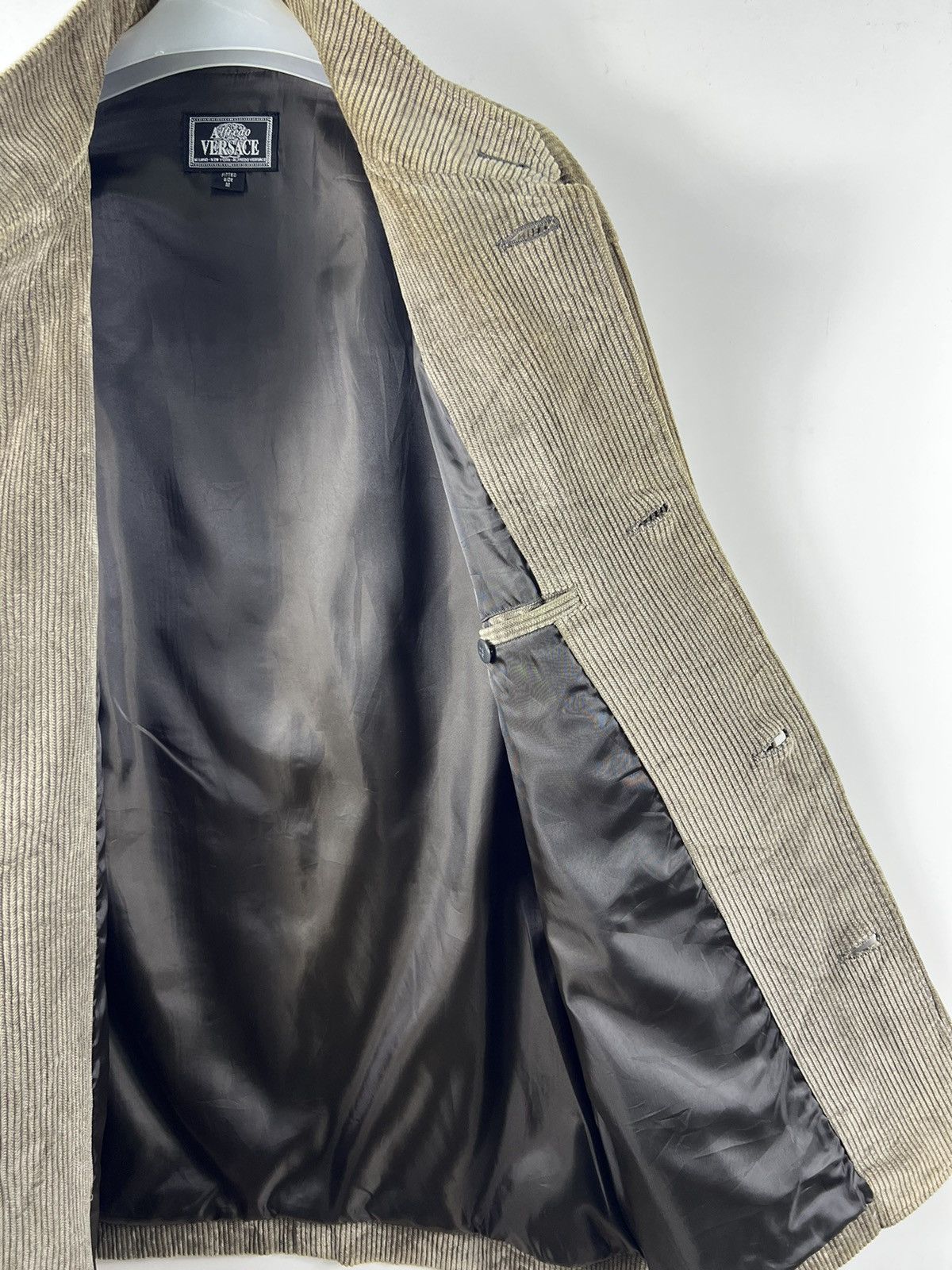 Other 🔥 ALFREDO VERSACE CORDUROY CHORE JACKET - M Size US M / EU 48-50 / 2 - 5 Thumbnail