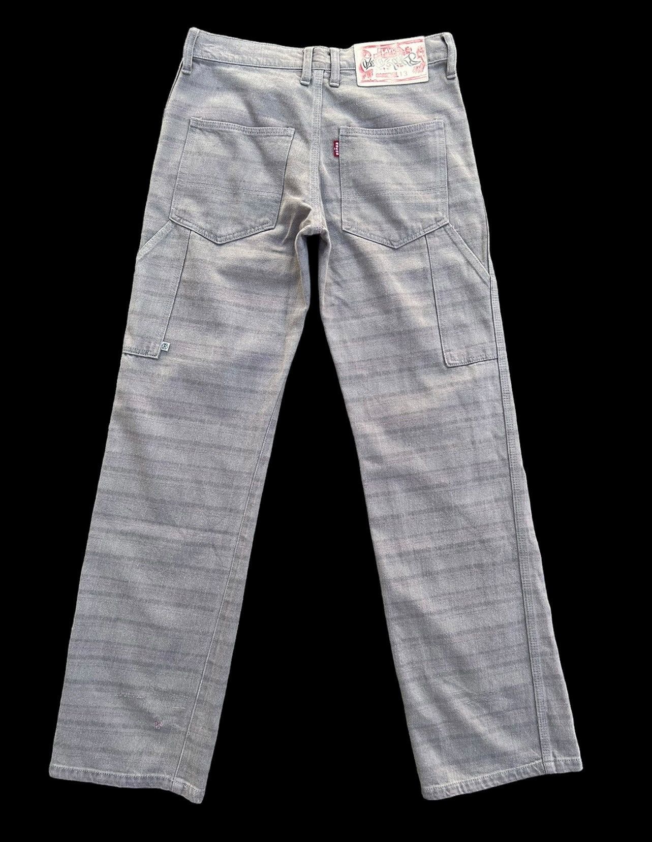 Vintage Vintage Ozone Rocks Japan Faded Horizontal Striped Work Pant Size US 30 / EU 46 - 2 Thumbnail