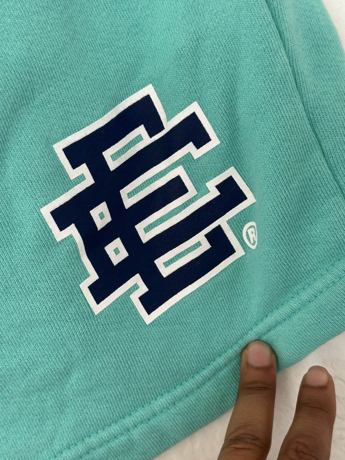 Designer × Eric Emanuel Eric Emanuel Teal shorts Size US 33 - 2 Thumbnail