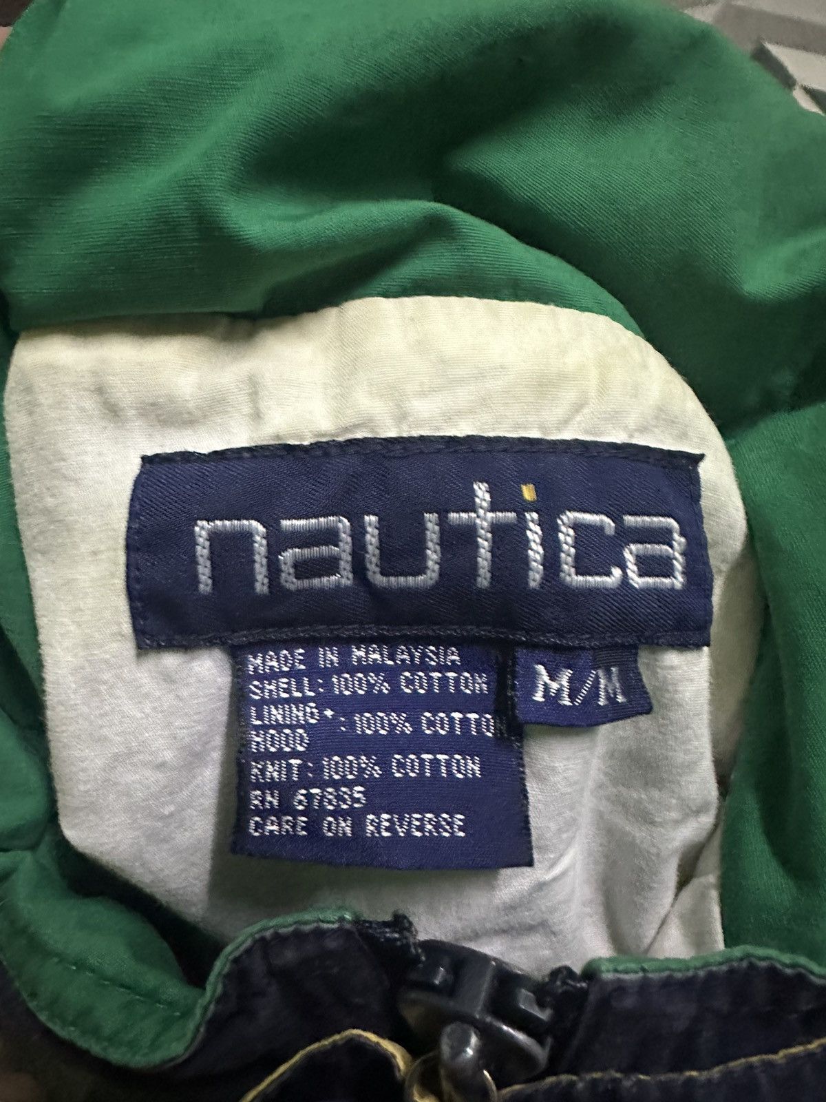 Nautica × Vintage Nautica US sailing team bomber jacket Size US M / EU 48-50 / 2 - 4 Thumbnail