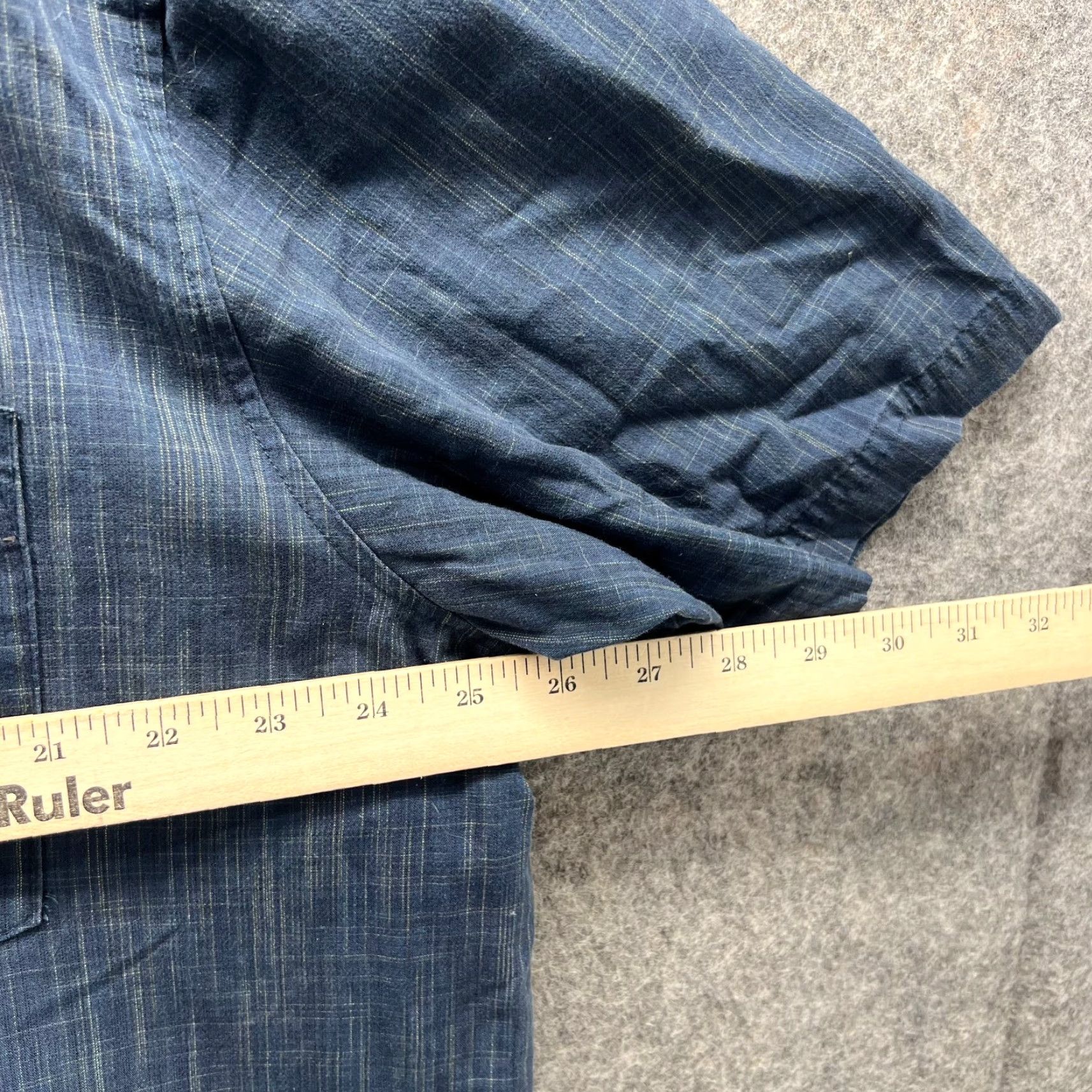 Vintage REI Shirt Men XL Blue Striped Button-Down Short Sleeve Outdoor Casual Button-Up Shirt Size US XL / EU 56 / 4 - 5 Thumbnail