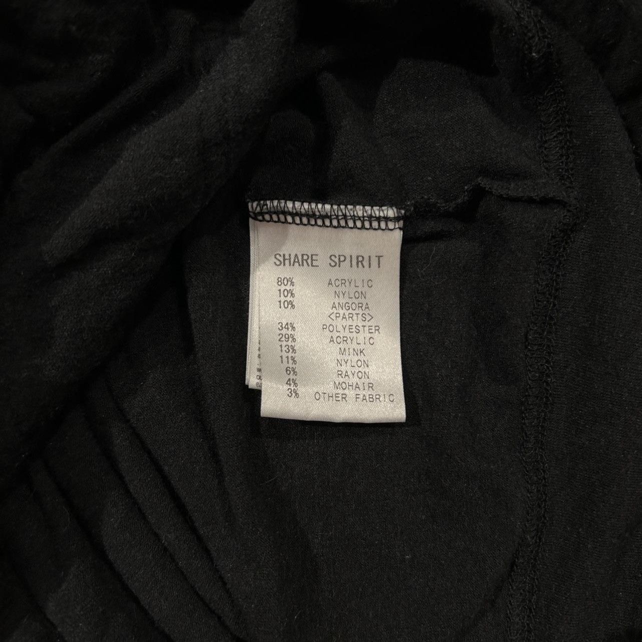 Share Spirit Homme Share Spirit Black Fur Trim Cardigan (Size 38) Size S / US 4 / IT 40 - 6 Thumbnail