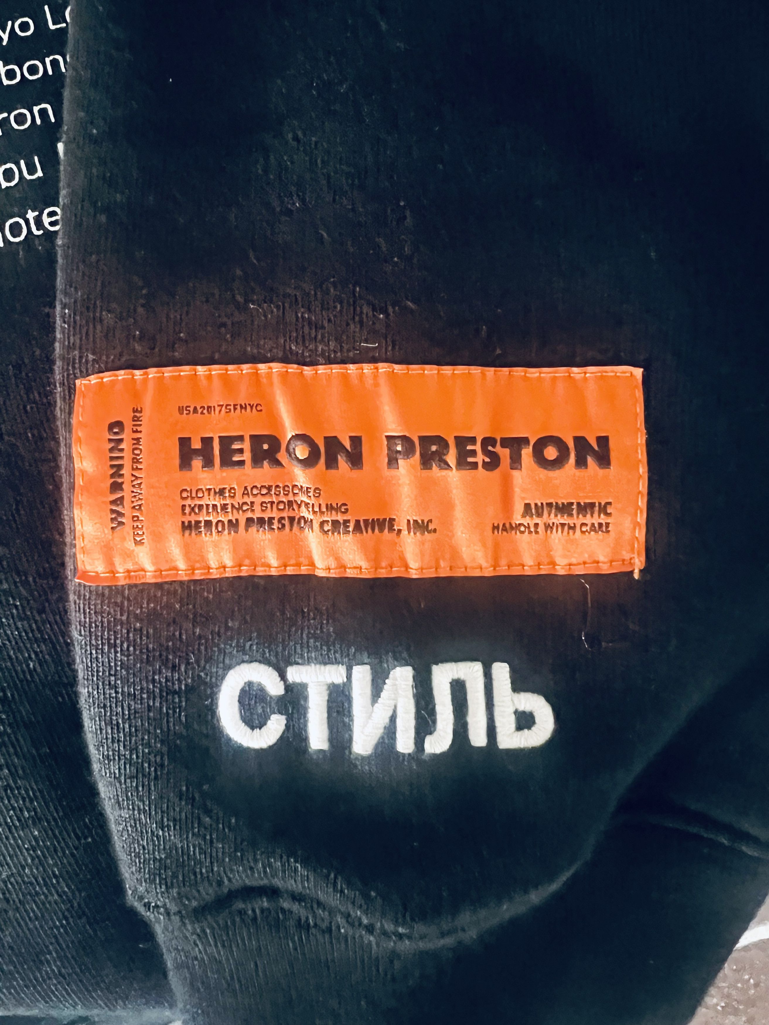 Heron Preston HERON PRESTON Influencer Sweatshirt Size US S / EU 44-46 / 1 - 9 Thumbnail