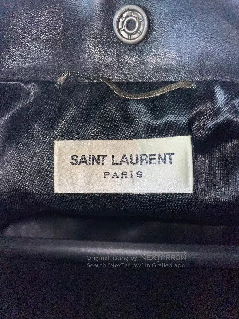 Saint Laurent Paris Saint Laurent Paris Moto Leather Jacket i Size US M / EU 48-50 / 2 - 5 Thumbnail