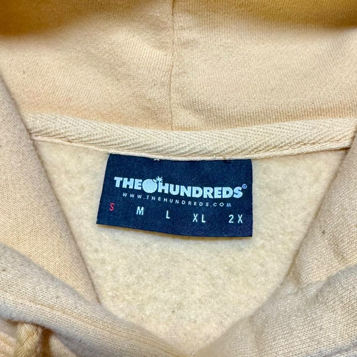 Lee × The Hundreds The Hundreds Lee Logo Yellow Hoodie Sweatshirt Adult Small Size US S / EU 44-46 / 1 - 6 Thumbnail