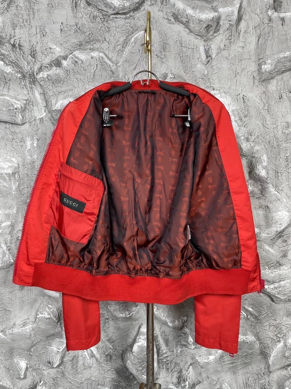Gucci Gucci Patch Logo Vintage Rare Zip Bomber Jacket Size US M / EU 48-50 / 2 - 14 Thumbnail