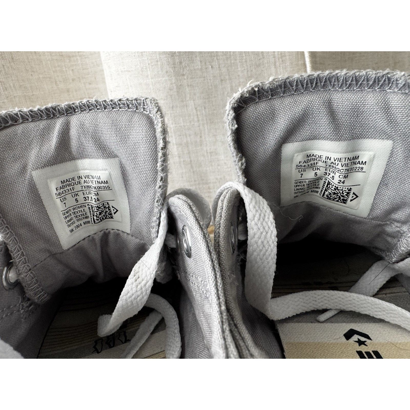 Converse Converse Chuck Taylor All Star Low Wolf Grey Size Women’s 7 Size US 7 / IT 37 - 7 Thumbnail