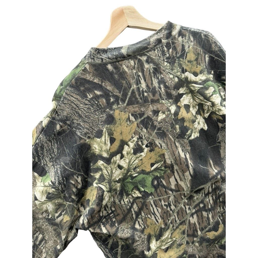 Jerzees × Realtree × Vintage 2000's Jerzees Outdoors Mossy Oak Breakup Realtree L/S Tee Size US XL / EU 56 / 4 - 7 Thumbnail