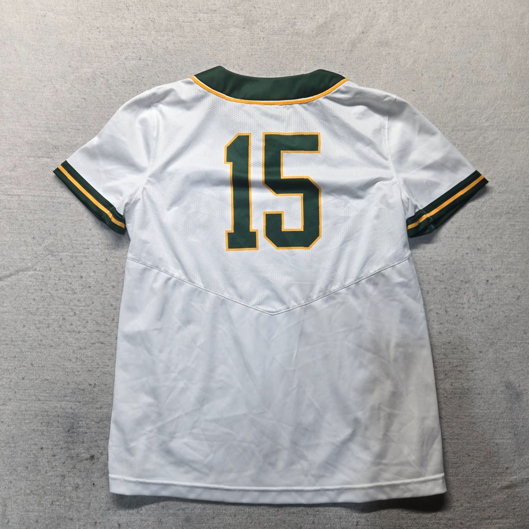 Nike Nike Pulaski County Virginia VA Softball Jersey Adult Ladies Womens Size L Large White Jersey 90s Concert Team Womens Size L / US 10 / IT 46 - 6 Thumbnail