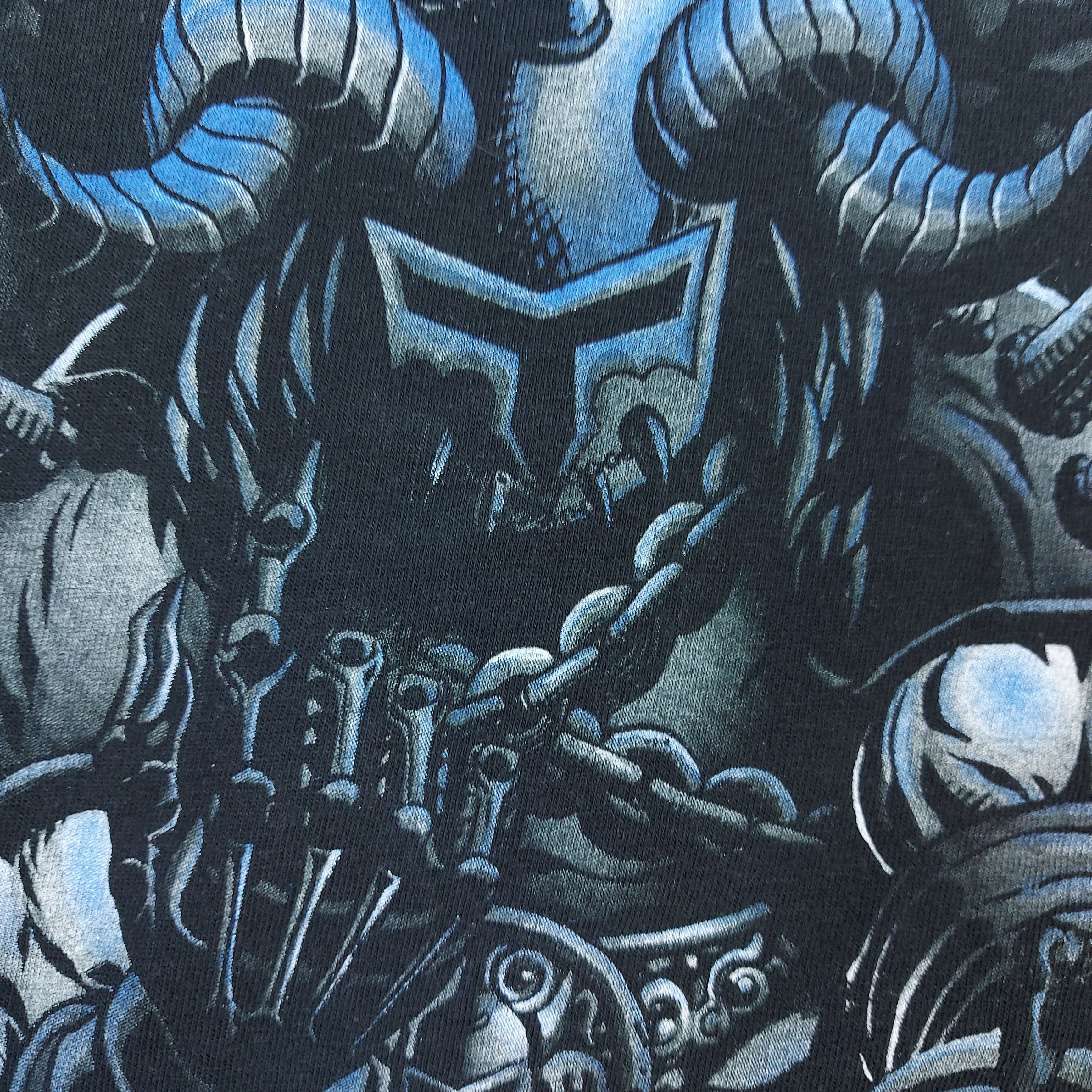 Shorty's Skateboards Vintage Y2K Darkstar Skateboards Beast Warrior Armor AOP TEE Size US L / EU 52-54 / 3 - 6 Thumbnail