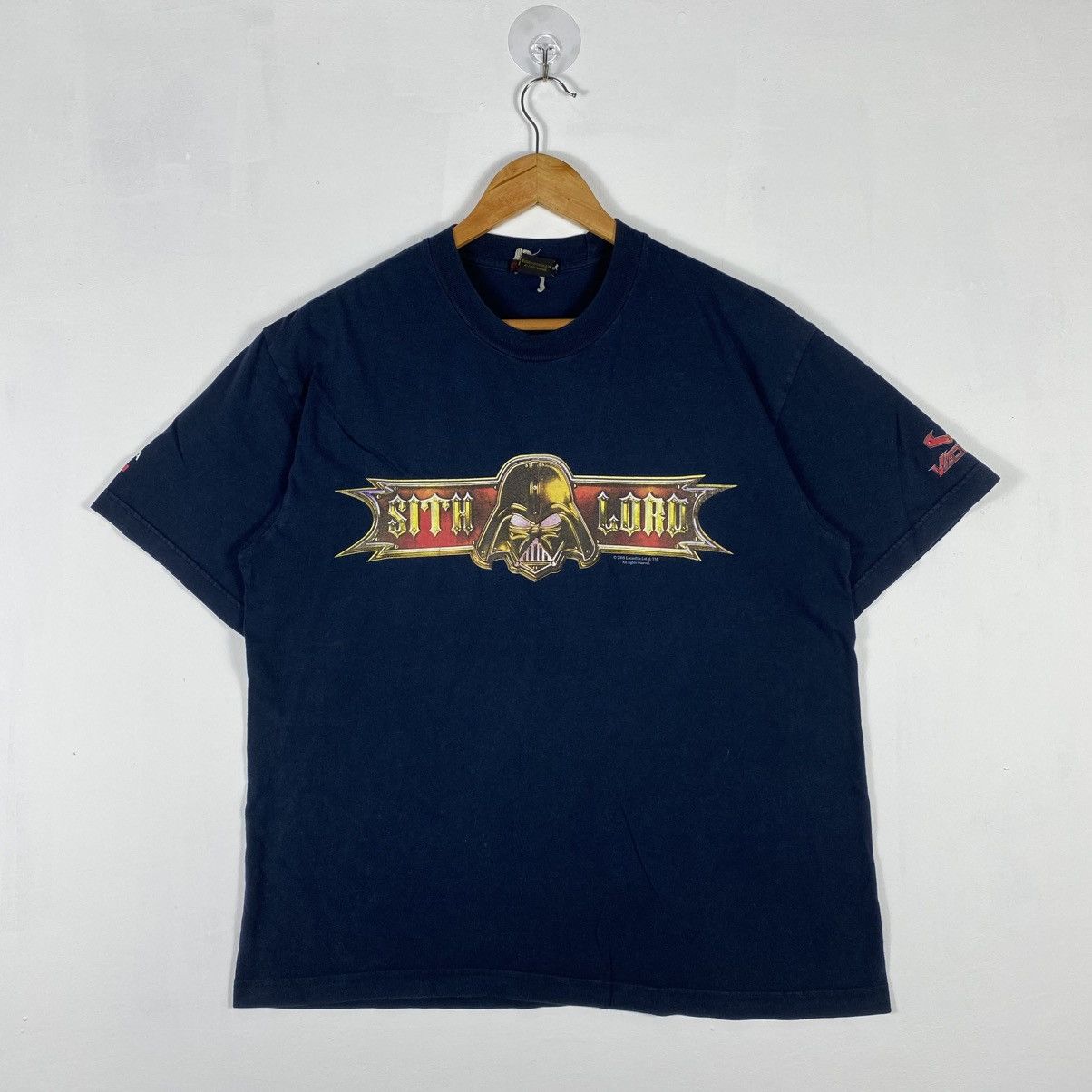 Star Wars Vintage 00's STAR WARS Sith Lord Movie Bold Graphic Tee Size US L / EU 52-54 / 3 - 2 Thumbnail