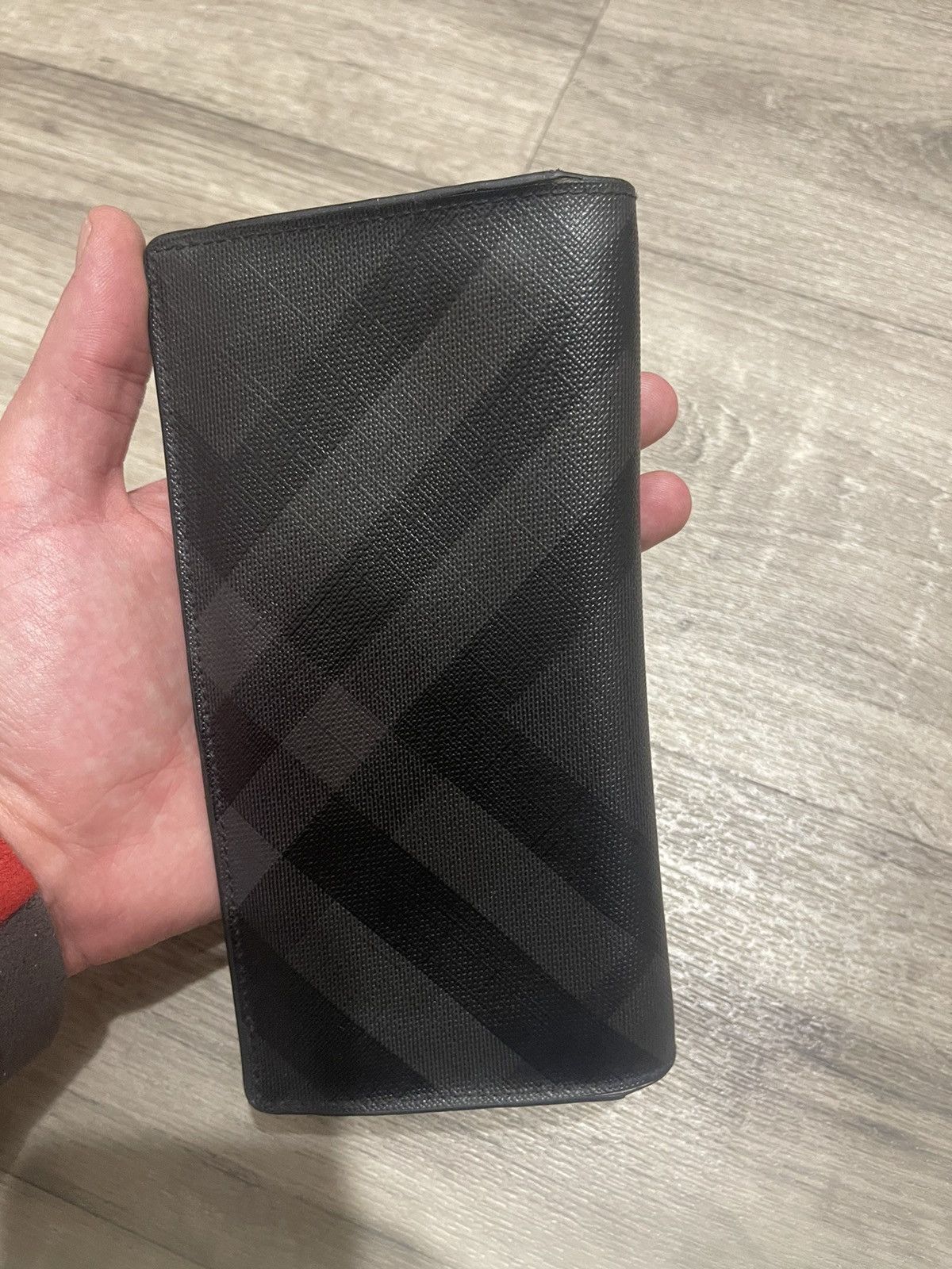 Burberry BURBERRY BIFOLD LEATHER BLACK-GRAY LARGE WALLET FULL SET Size ONE SIZE - 1 Thumbnail