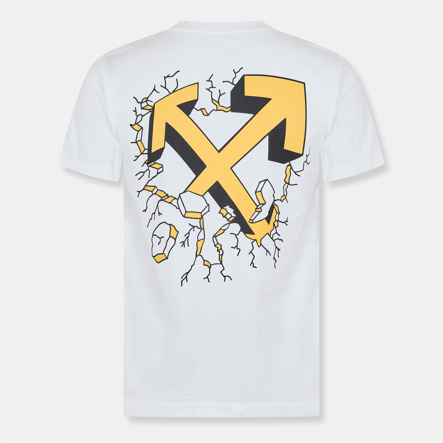 Off-White o1g2r1mq0226 Slim Arrow Crew Neck T-Shirt In White Size US XS / EU 42 / 0 - 2 Thumbnail