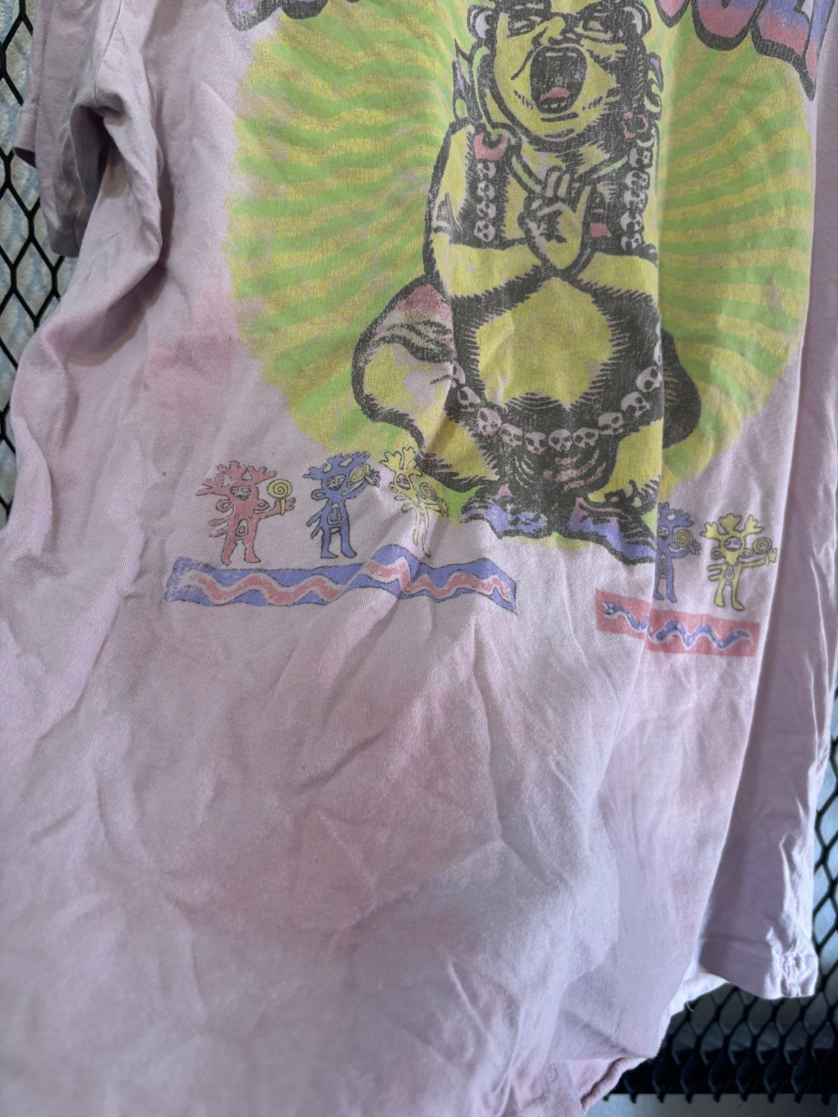 Band Tees 1995 Lollapalooza Buddha Tour T-Shirt tultex white tag Size US XL / EU 56 / 4 - 6 Thumbnail