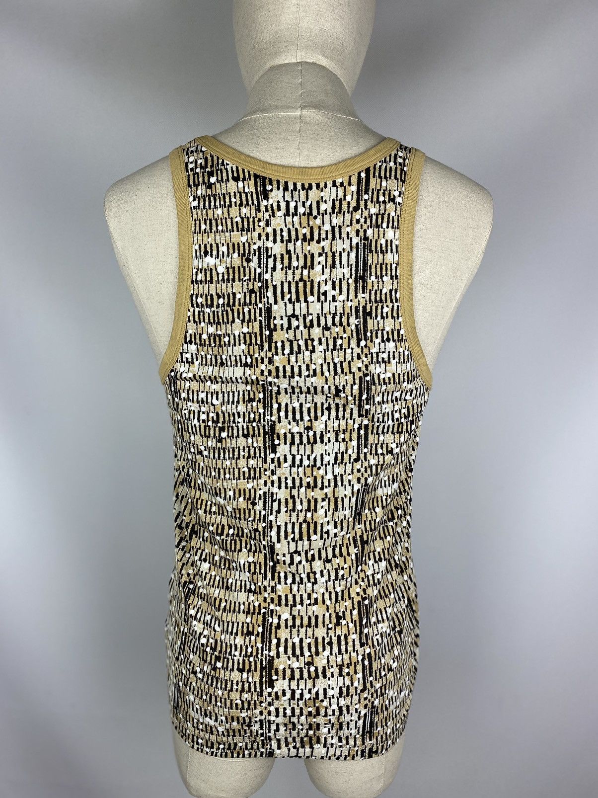 Acne Studios Acne Jeans ladies patterned body vest sleeveless tank top Size XS / US 0-2 / IT 36-38 - 6 Thumbnail