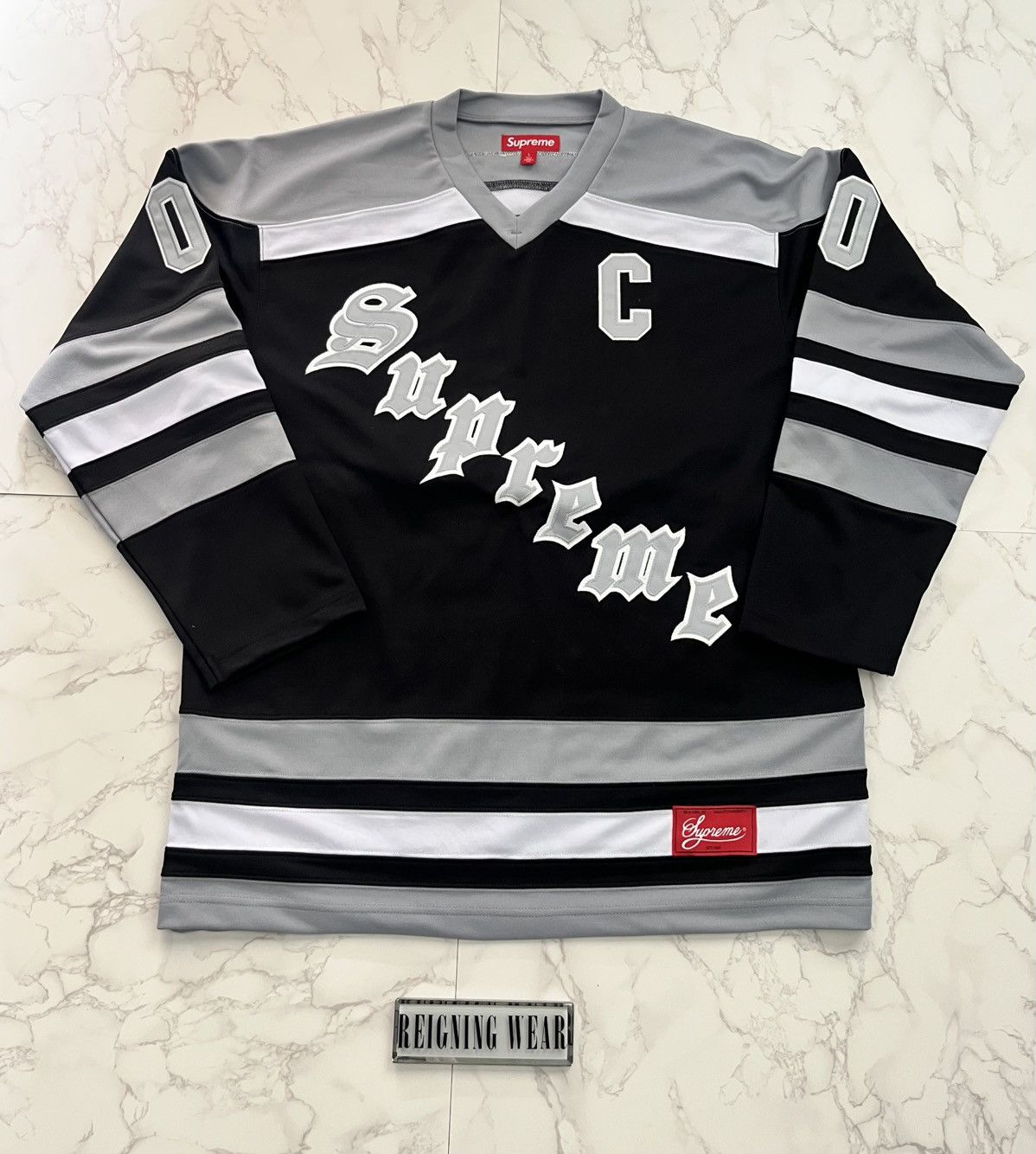 Supreme Supreme Fire & Ice Hockey Jersey Size Large | Grailed