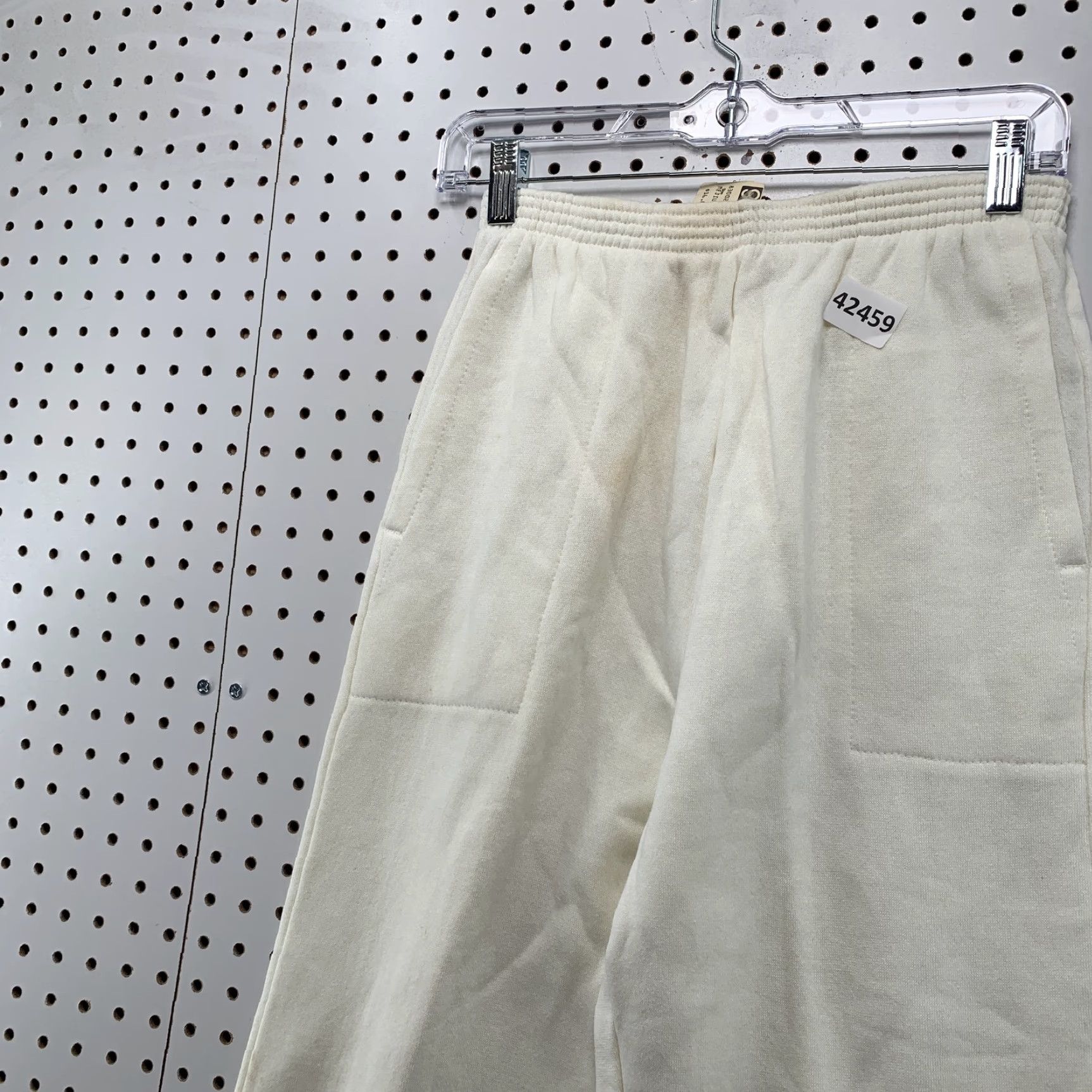 Gap VINTAGE Gap Sweatpants Mens Large White Fleece 90s Made USA 26x31 Size US 33 - 6 Thumbnail