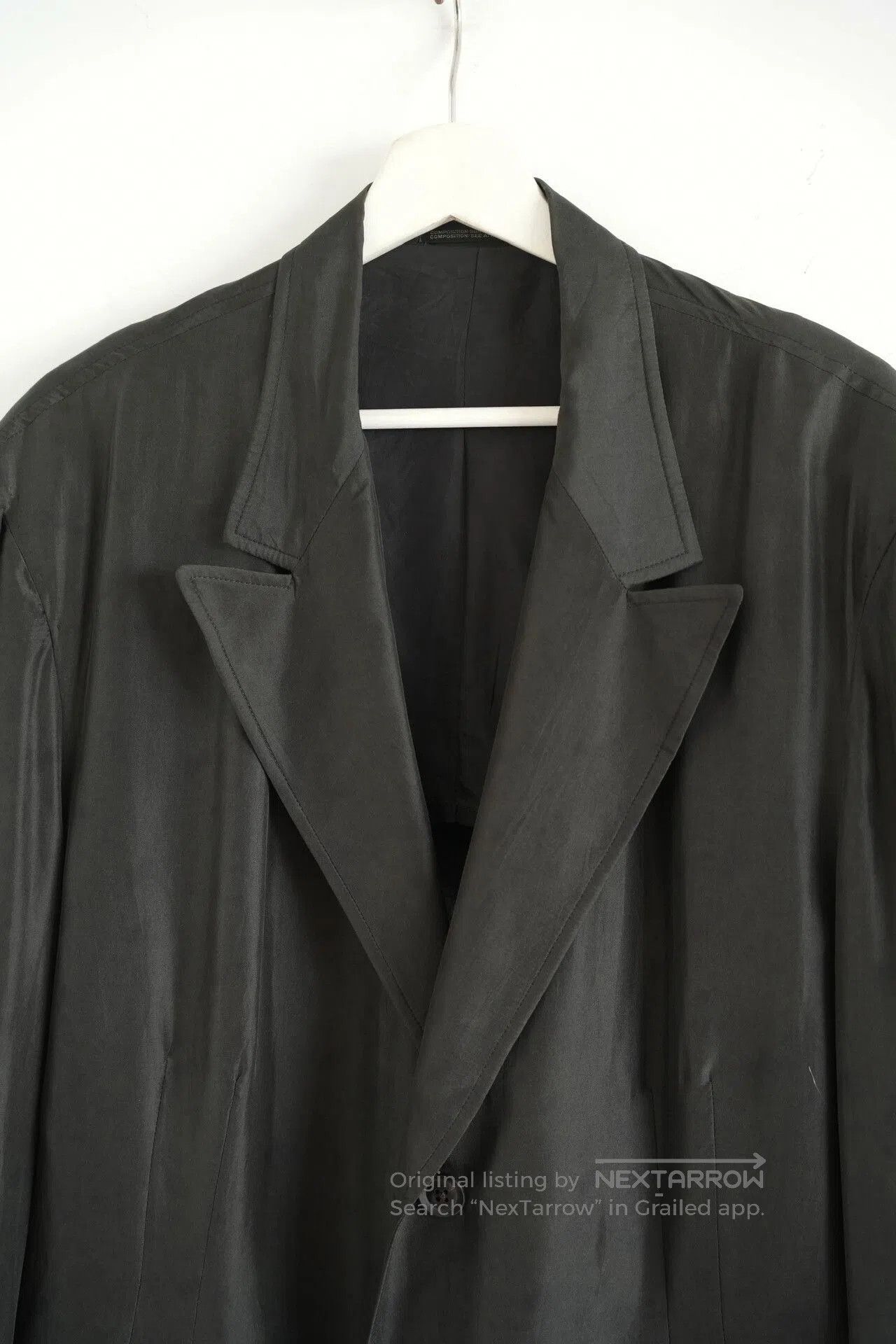 Yohji Yamamoto Yohji Yamamoto 18SS Silk Blazer. Size US L / EU 52-54 / 3 - 4 Thumbnail