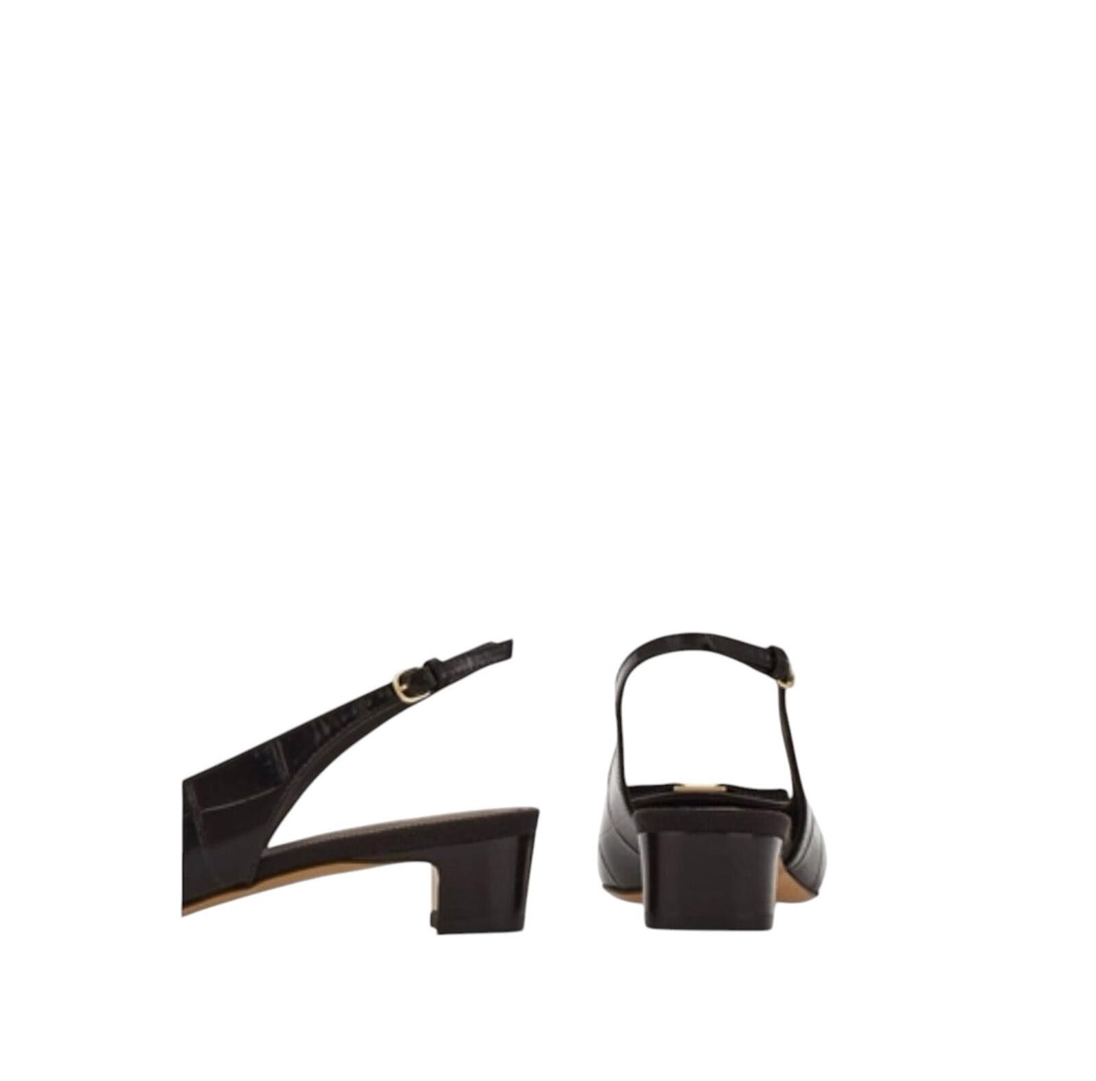 Salvatore Ferragamo Ferragamo Iconic Bow Slingback Size ONE SIZE - 4 Thumbnail