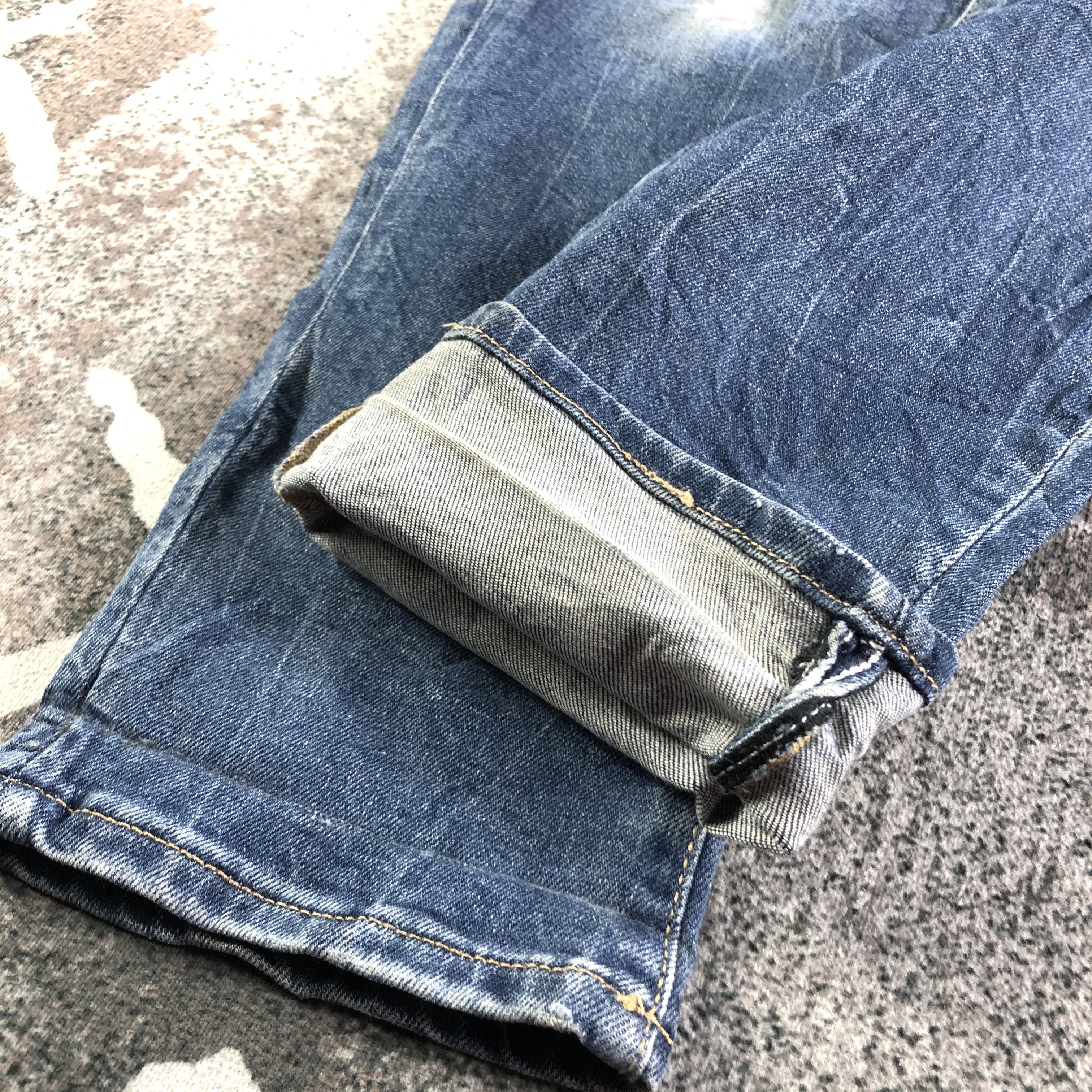 HAMAKI-HO Hamaki-Ho Distressed Jeans Skinny Denim KJ3111 Size US 32 / EU 48 - 6 Thumbnail