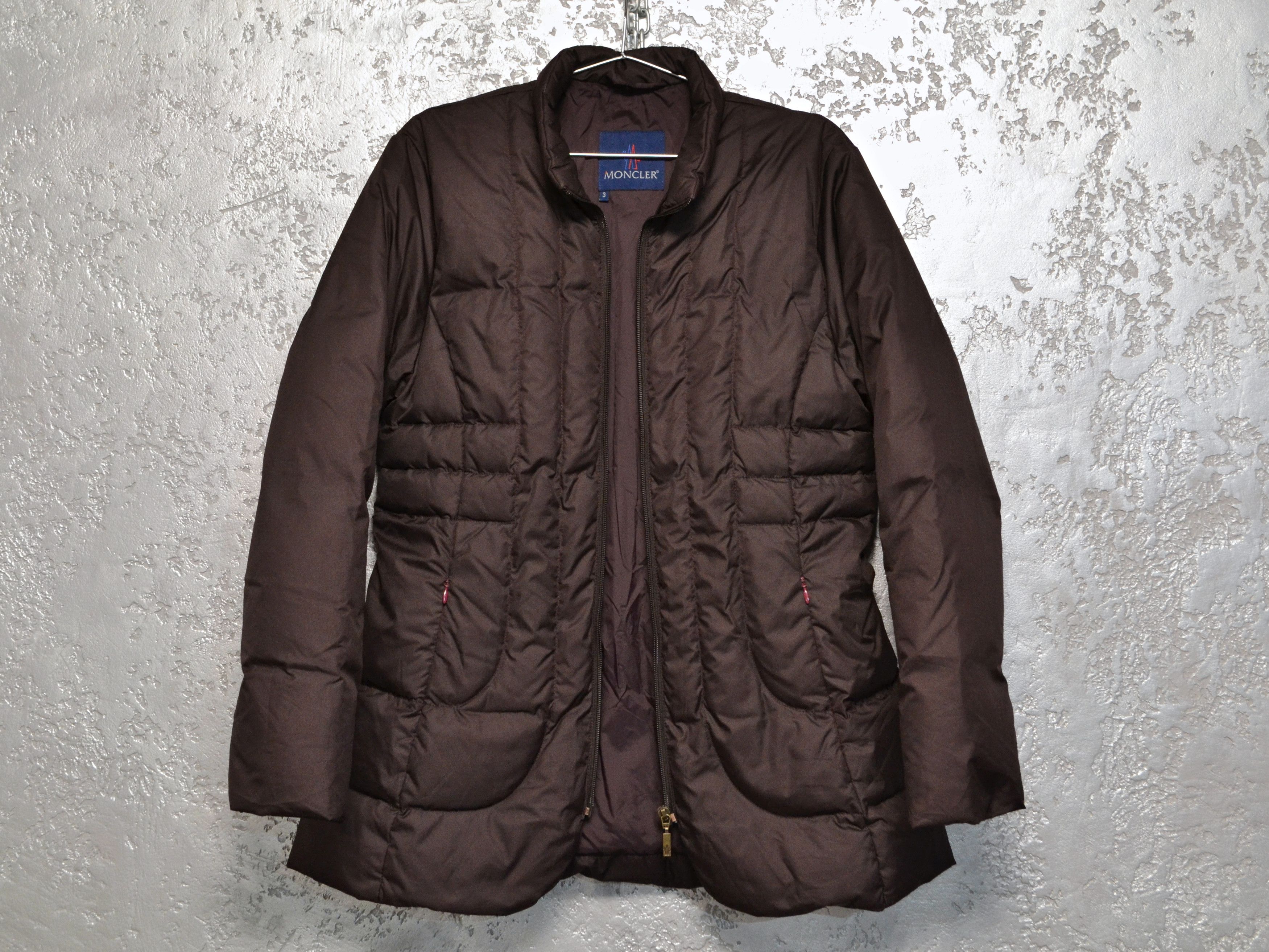 Moncler Moncler Brown Down Puffer Jacket Vintage – Women’s Size 3 Size M / US 6-8 / IT 42-44 - 3 Thumbnail