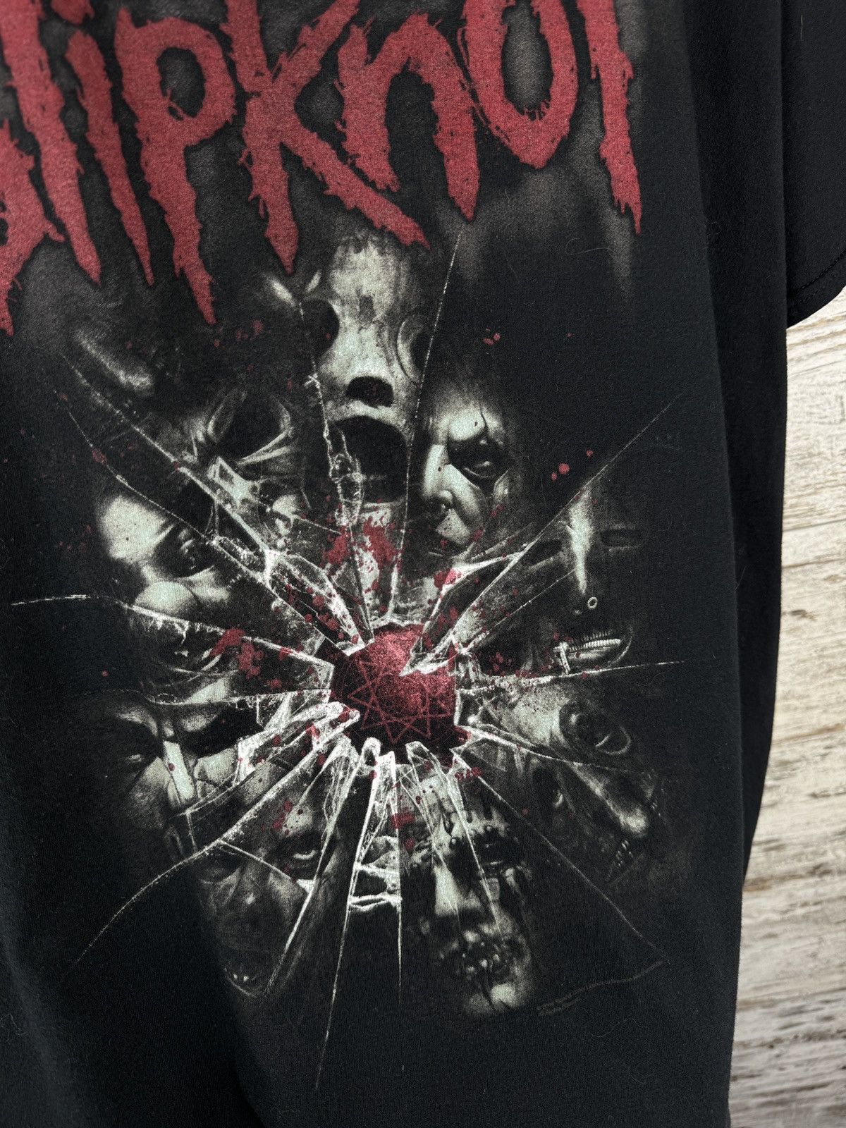 Band Tees × Slipknot Mens Vintage Slipknot T-shirt rock band tee size XL Size US XL / EU 56 / 4 - 6 Thumbnail