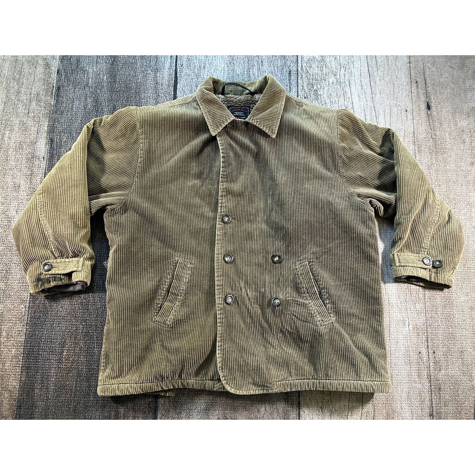 American Eagle Outfitters Vintage American Eagle Outfitters Corduroy Sherpa jacket XL Size US XL / EU 56 / 4 - 1 Thumbnail