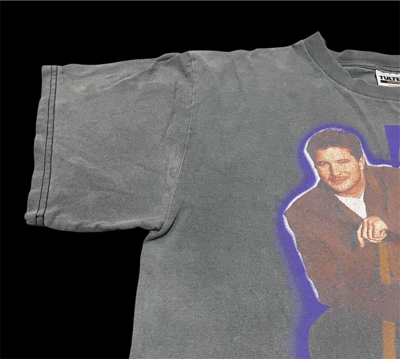 Band Tees Vintage 90s Ty Herndon Tour Tee Faded Thrashed Country music Size US L / EU 52-54 / 3 - 7 Thumbnail