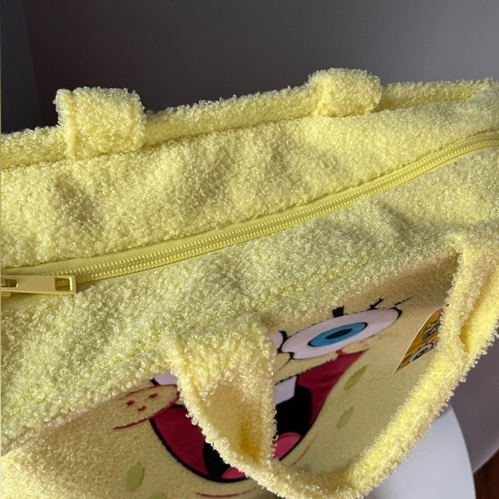 Nickelodeon Spongebob Large Weekender Tote Bag NWT Size ONE SIZE - 3 Thumbnail