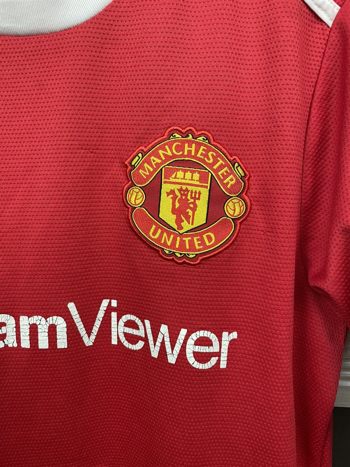 Adidas Van De Beek #34 Manchester United 2021/2022 Player Jersey Size US M / EU 48-50 / 2 - 5 Thumbnail