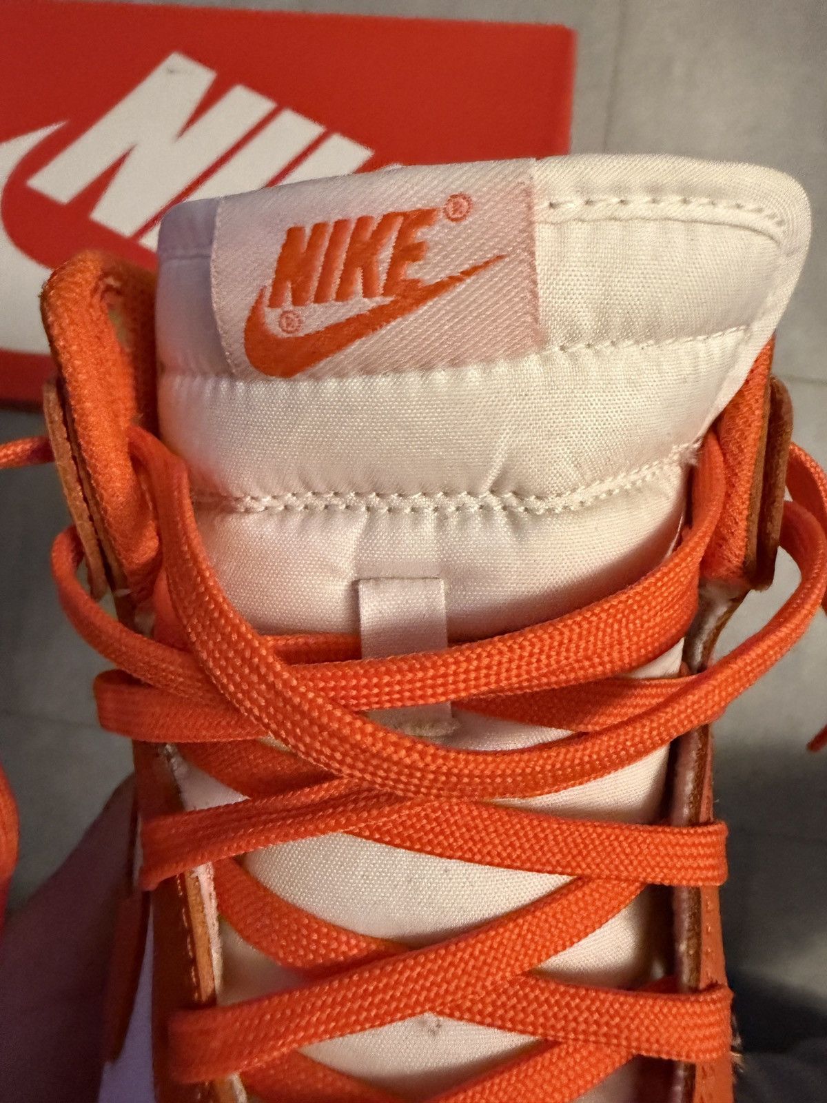Nike Nike dunk HI Retro “Syracuse” Size US 9 / EU 42 - 7 Thumbnail
