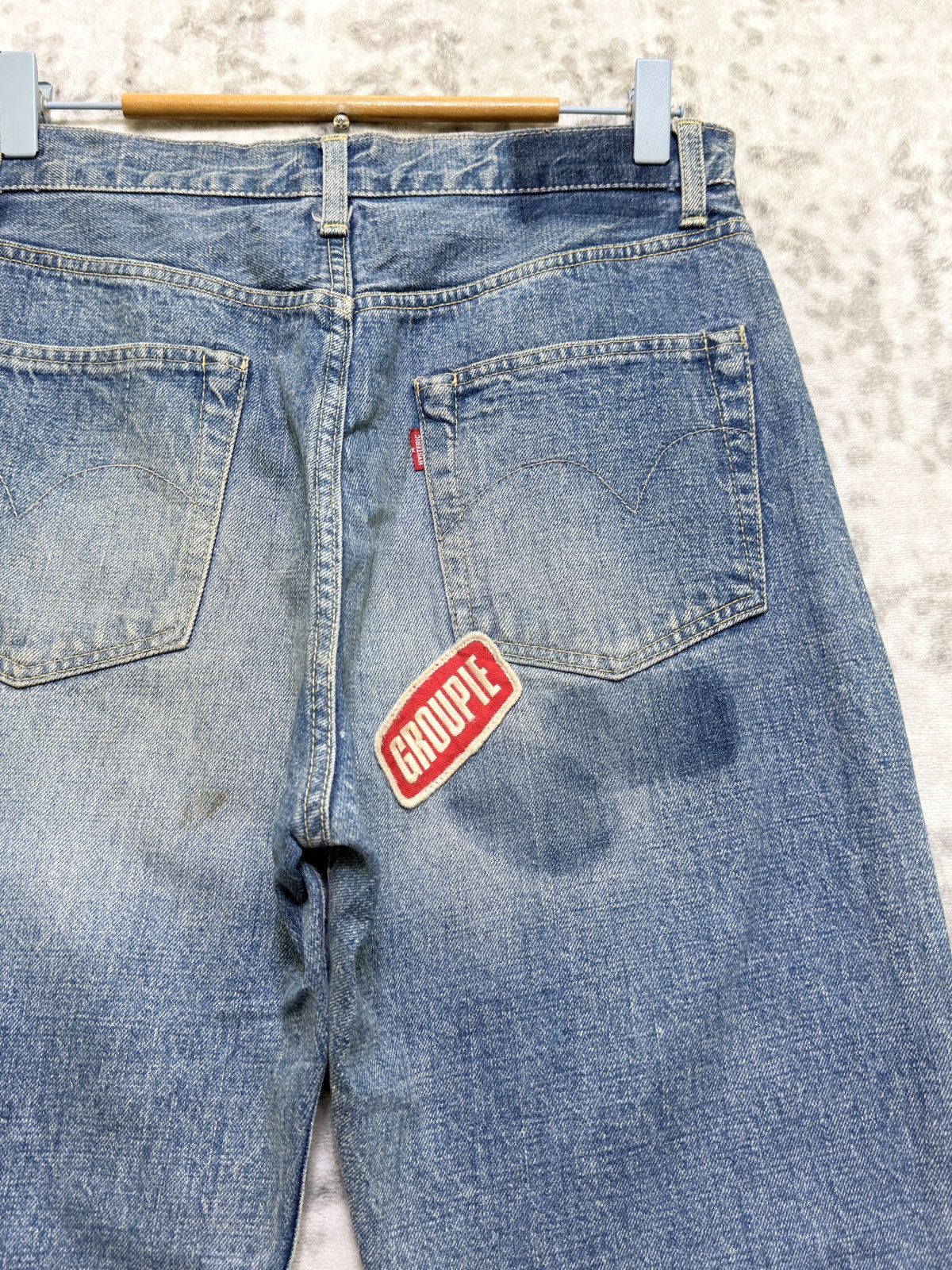 Hysteric Glamour Hysteric Glamour Patchwork Selvedge Denim Tapered Y2K Fit Size US 28 / EU 44 - 12 Thumbnail