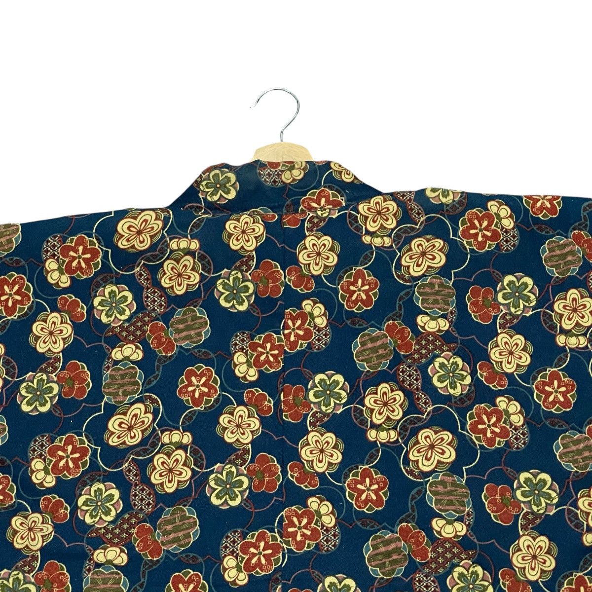 Japanese Brand Vintage Hanten Floral Pattern Traditional Kimono Jacket Size US XL / EU 56 / 4 - 17 Thumbnail