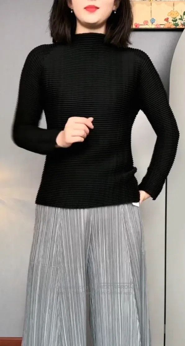 Issey Miyake Issey Miyake Waffle Knit Long Sleeve Top Size M / US 6-8 / IT 42-44 - 6 Thumbnail