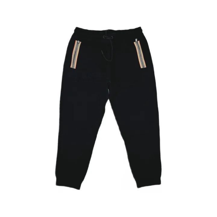 Burberry Burberry Burberry Black Cotton Knit Jogger Pants-2507 Size US 44 / EU 60 - 2 Thumbnail