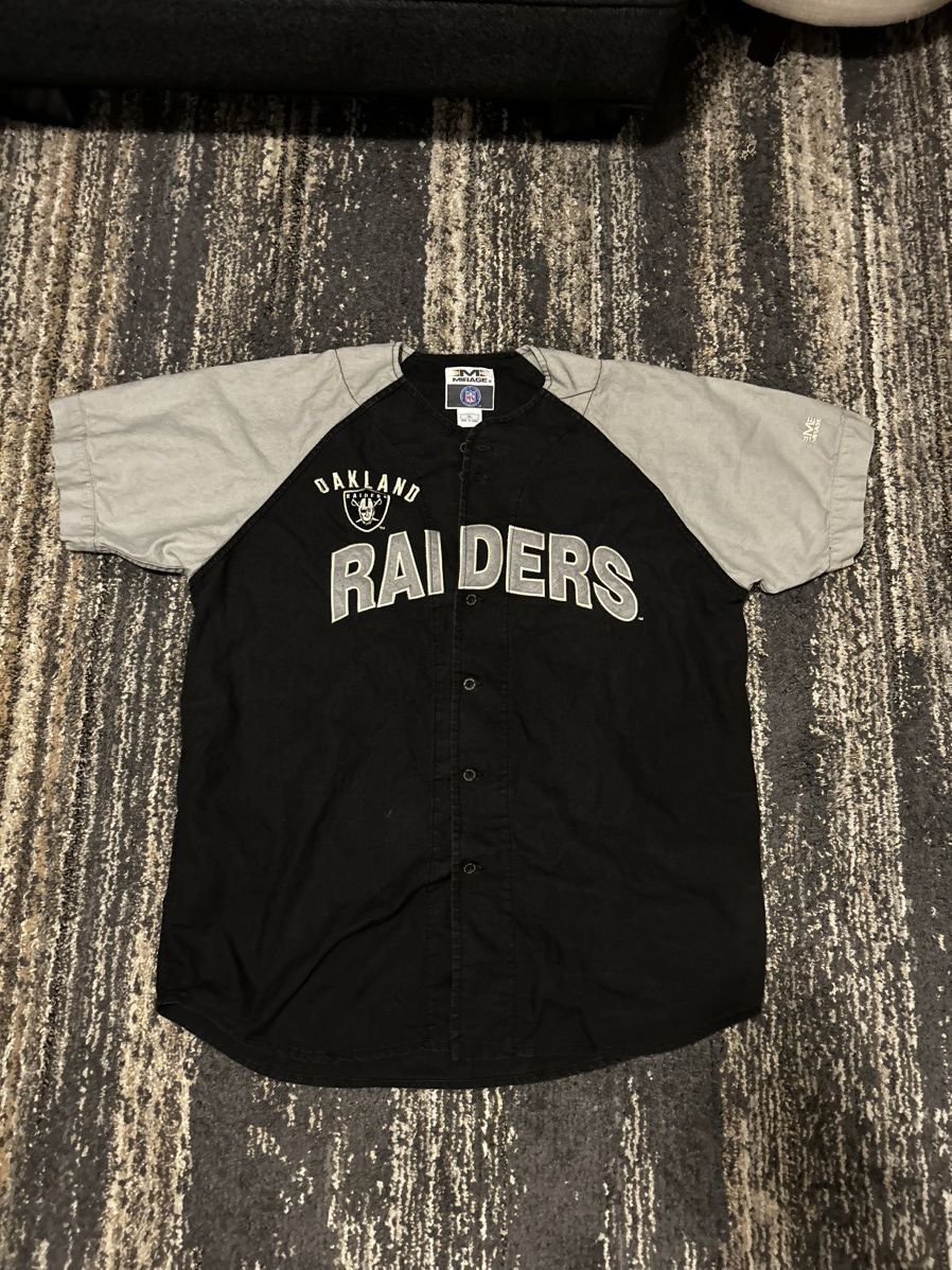 Mirage × NFL Vintage mirage NFL raiders button up size XL Size US XL / EU 56 / 4 - 1 Thumbnail