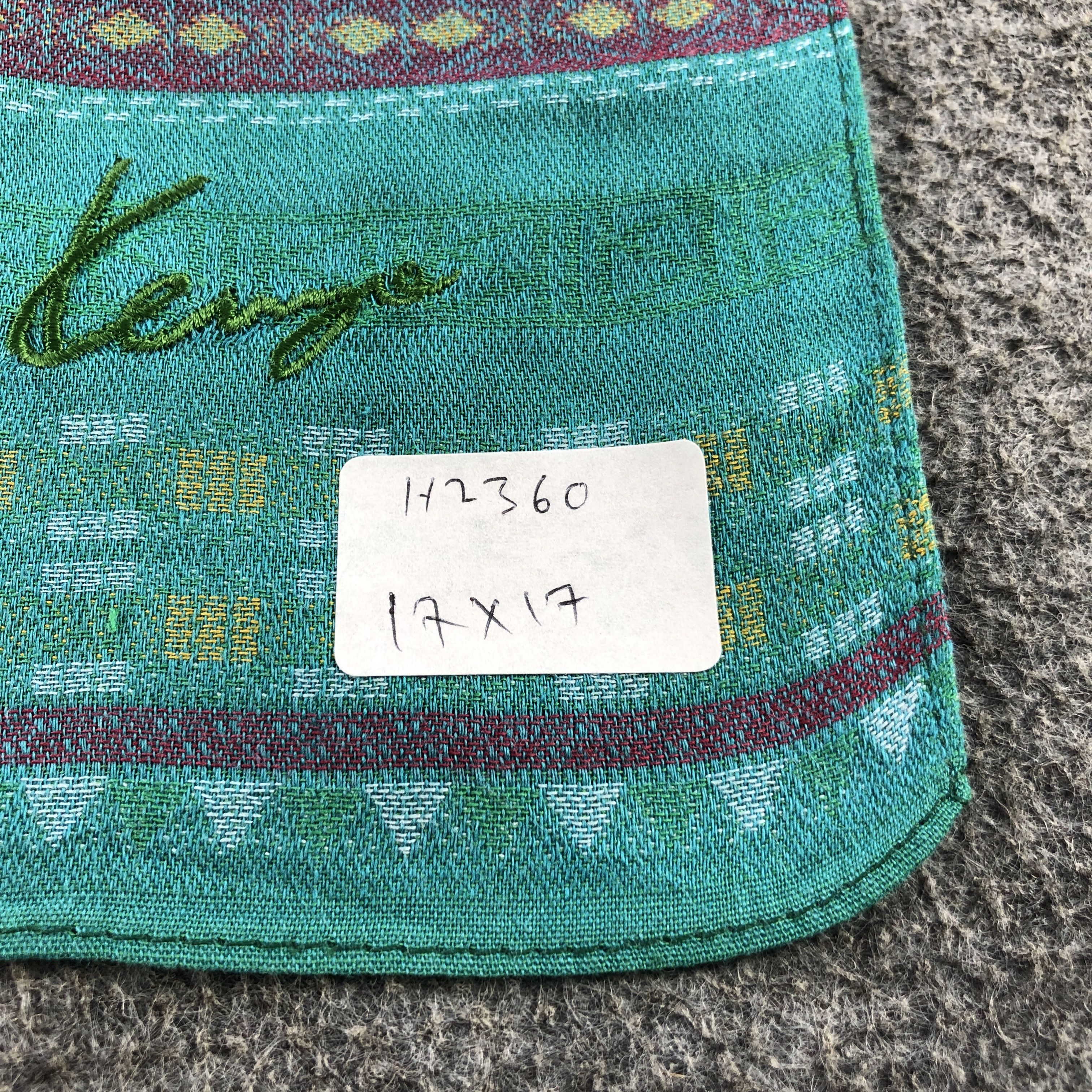 Kenzo Kenzo Handkerchief Neckerchief Bandana H2360 Size ONE SIZE - 5 Thumbnail