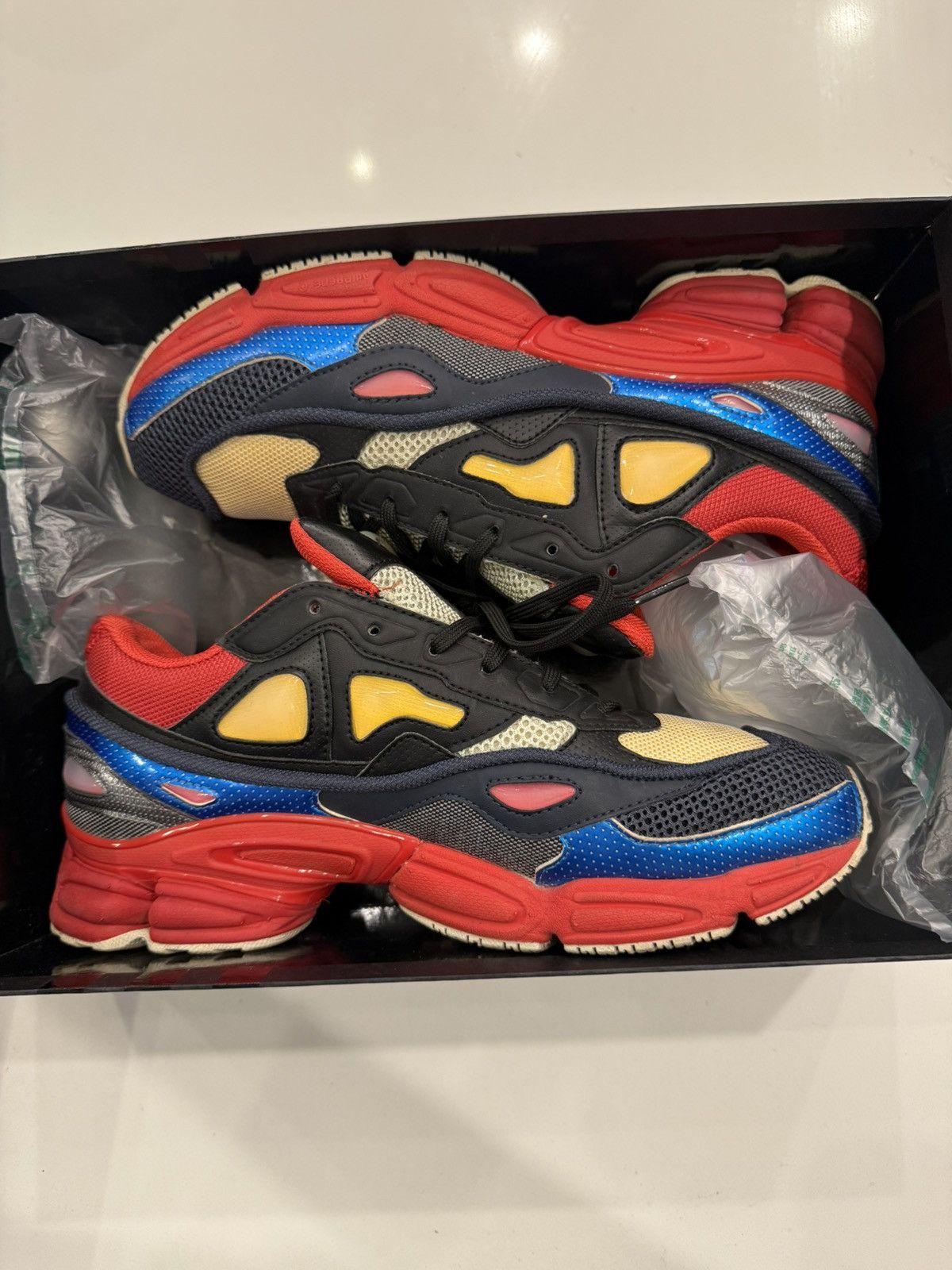 Adidas × Raf Simons × Raf by Raf Simons Raf Simons Ozweego Size US 9.5 / EU 42-43 - 1 Thumbnail