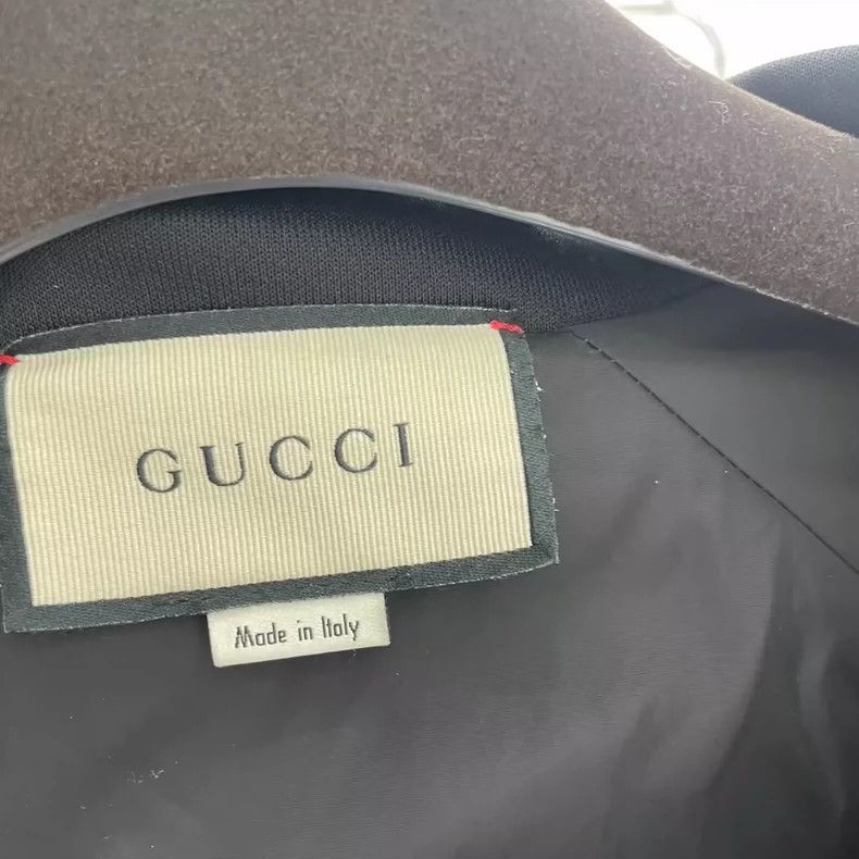 Gucci Gucci Snake print logo school uniform jacket 2501-Nextarrow Size US M / EU 48-50 / 2 - 5 Thumbnail