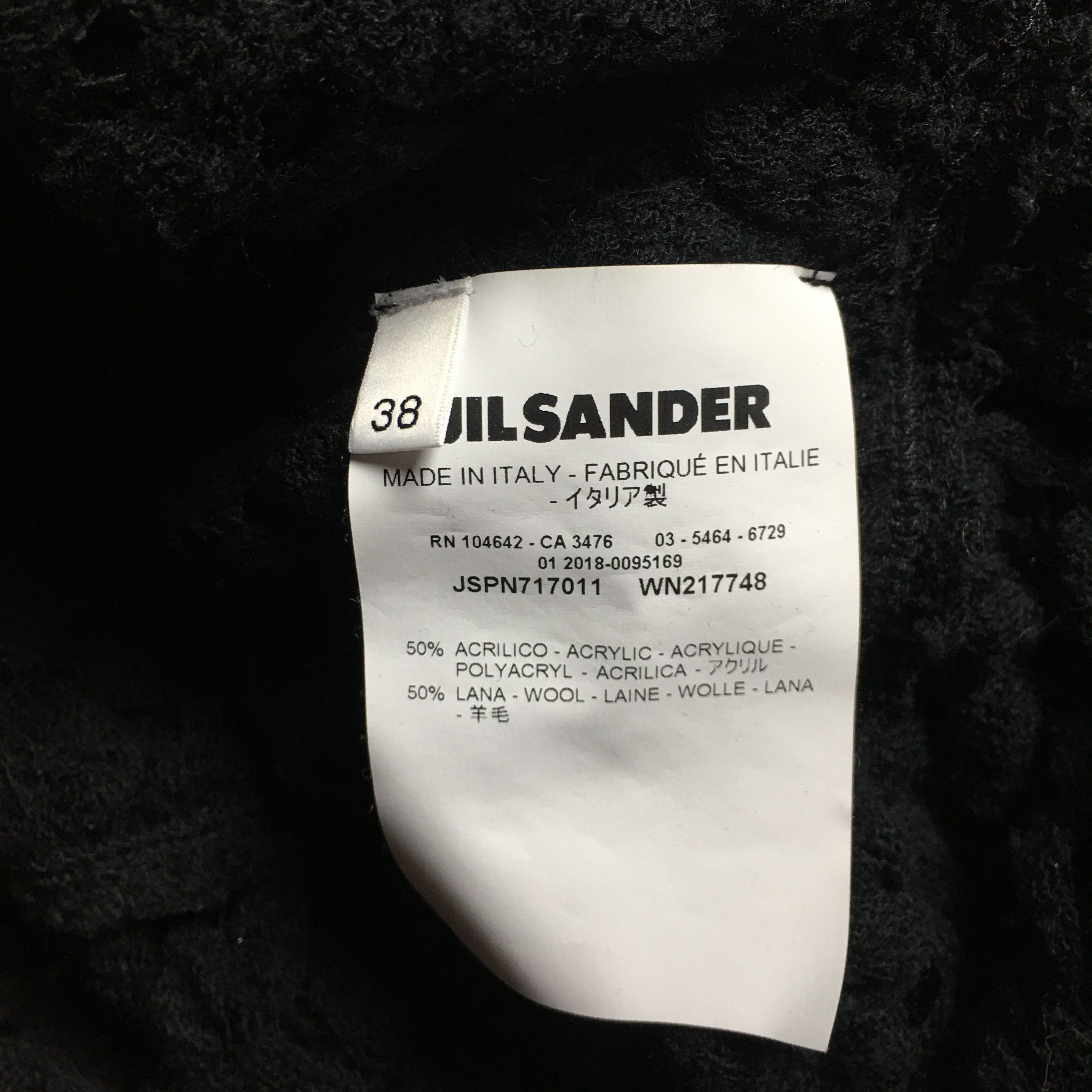 Jil Sander Jil Sander Wool Blend Dress Knit Black Size EU 38 Size M / US 6-8 / IT 42-44 - 11 Thumbnail