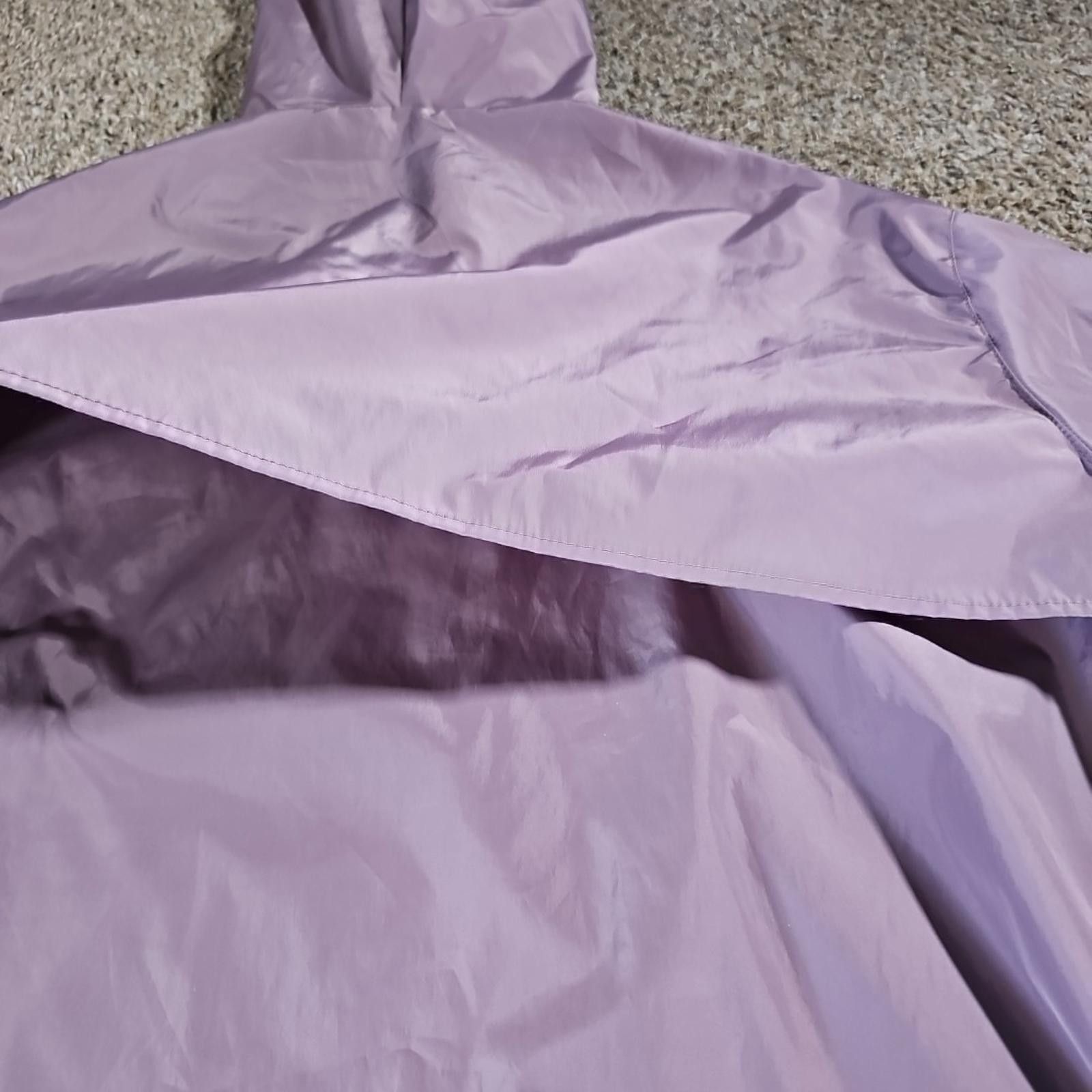 Other Shirley & Stone 2XL Purple 1/2 Zip Pullover Rain Jacket Size XXL / US 16-18 / IT 52-54 - 8 Thumbnail